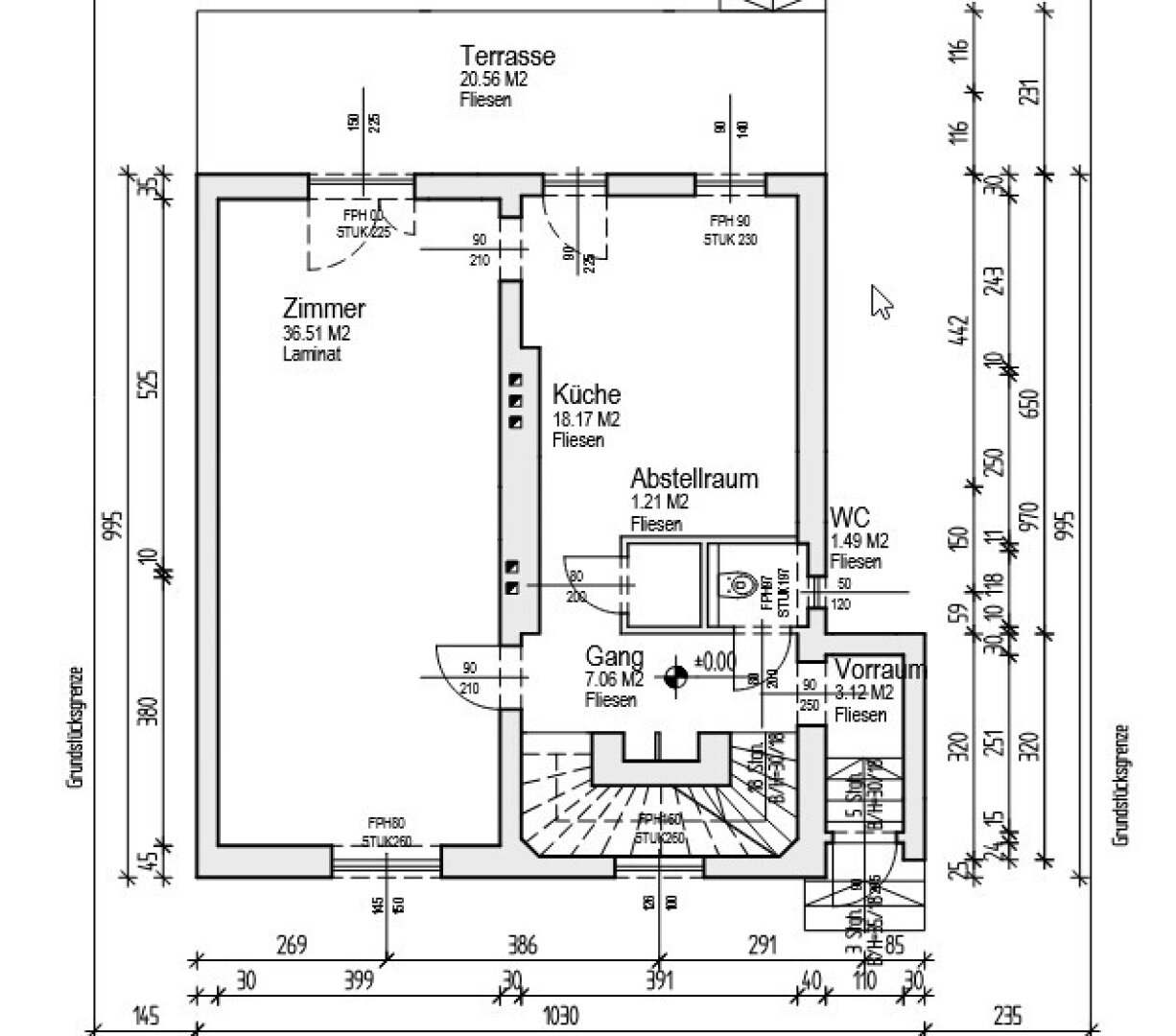Grundriss EG