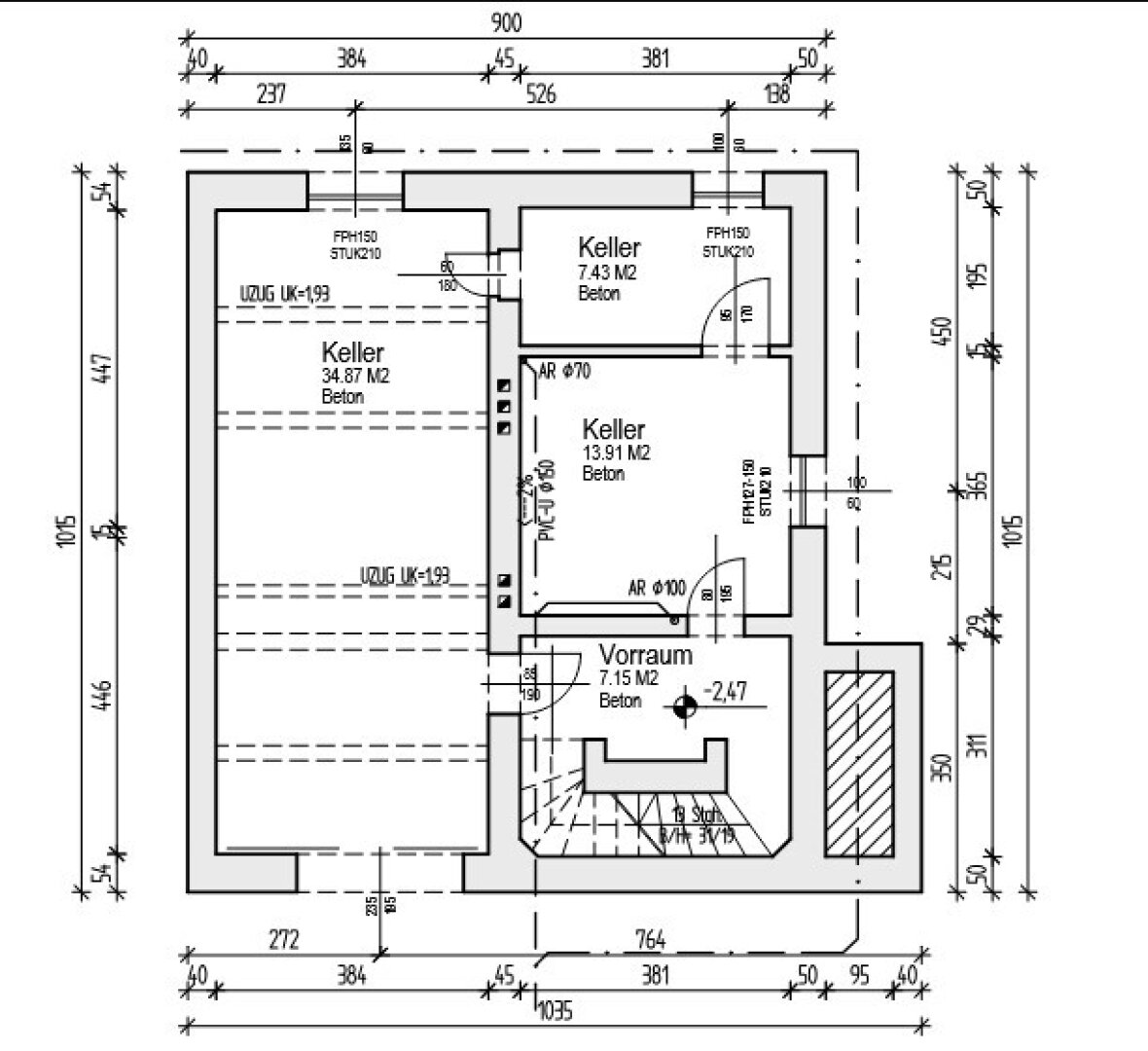Grundriss KG