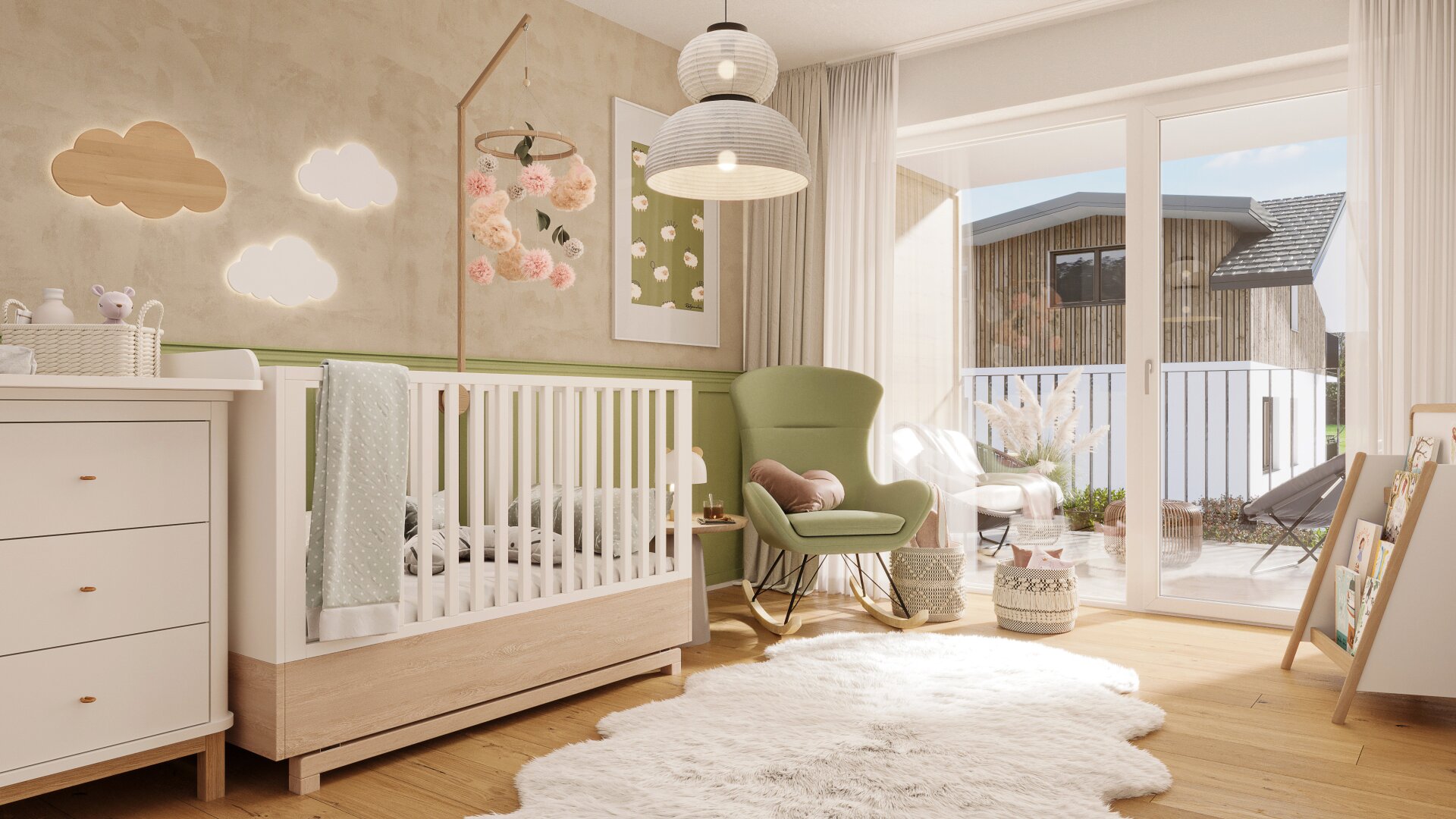 Kinderzimmer Visualisierung