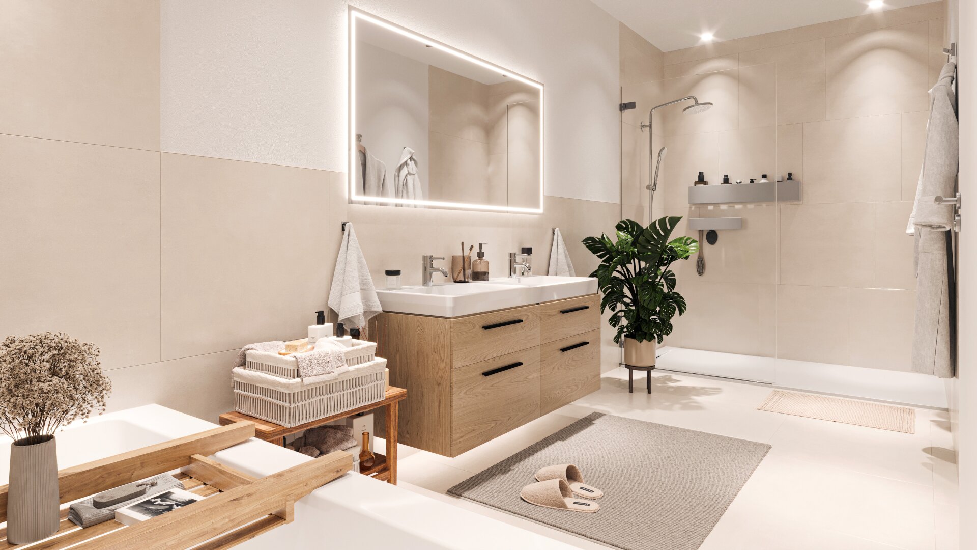 Badezimmer Visualisierung