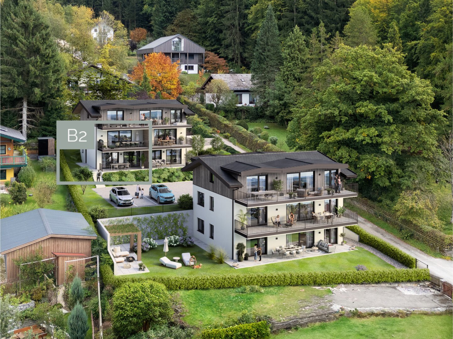 Lage der Wohnung im Projekt
