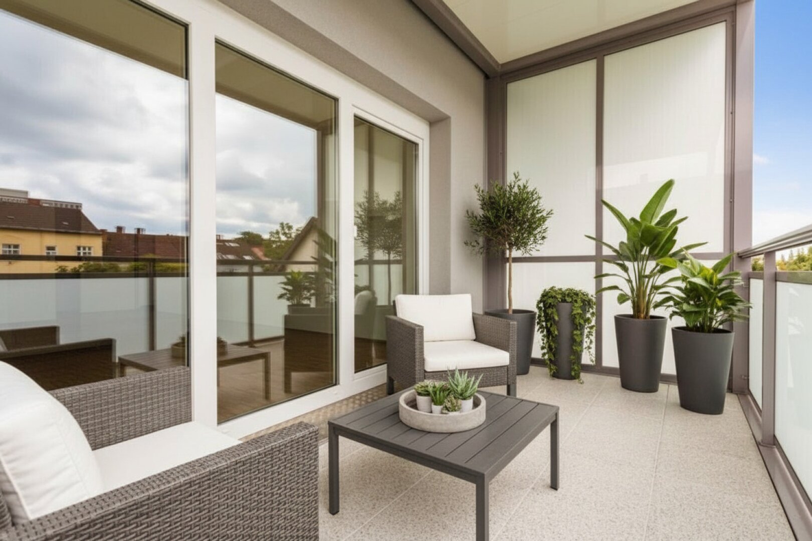 Modernes Apartment mit Balkon! Inkl. TG! Gemeinschaftsgarten!