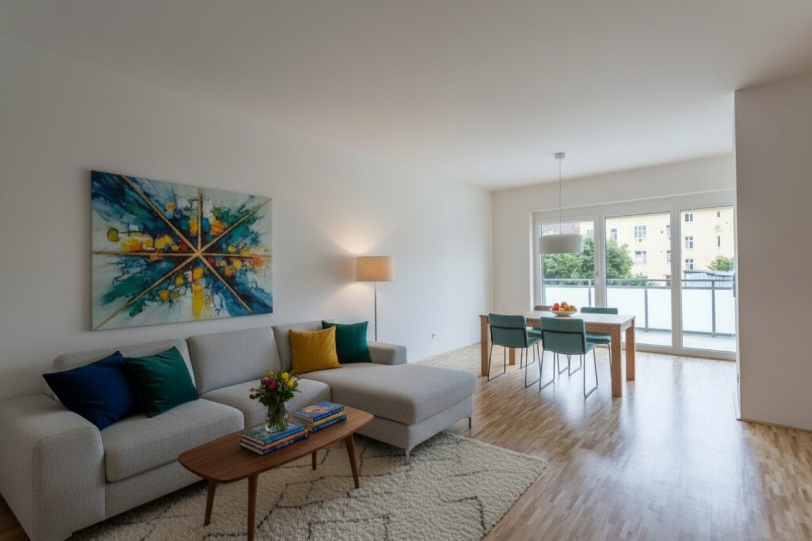 Modernes Apartment mit Balkon! Inkl. TG! Gemeinschaftsgarten!