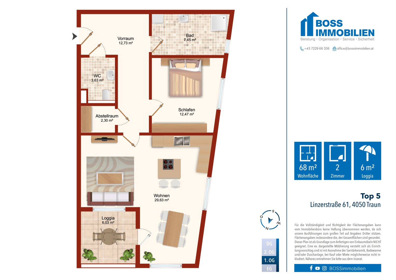 Grundriss Linzerstraße 61_Top5