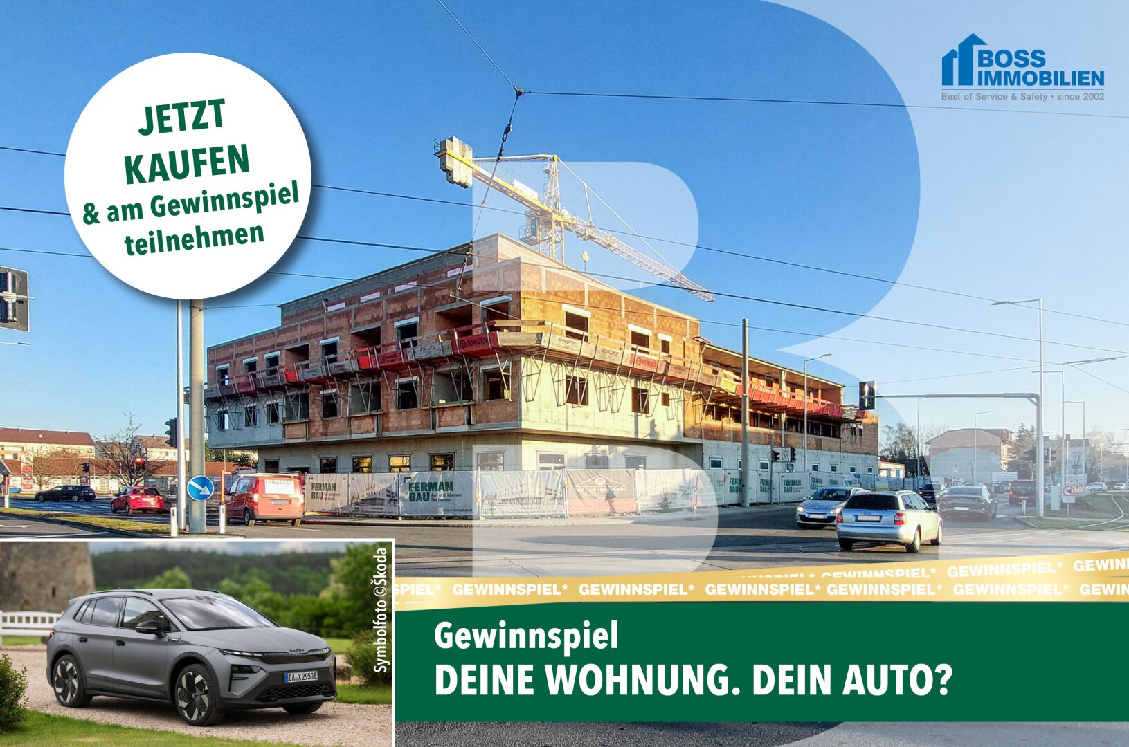 Modern Living | Top 1 | mit großem Balkon in den Innenhof