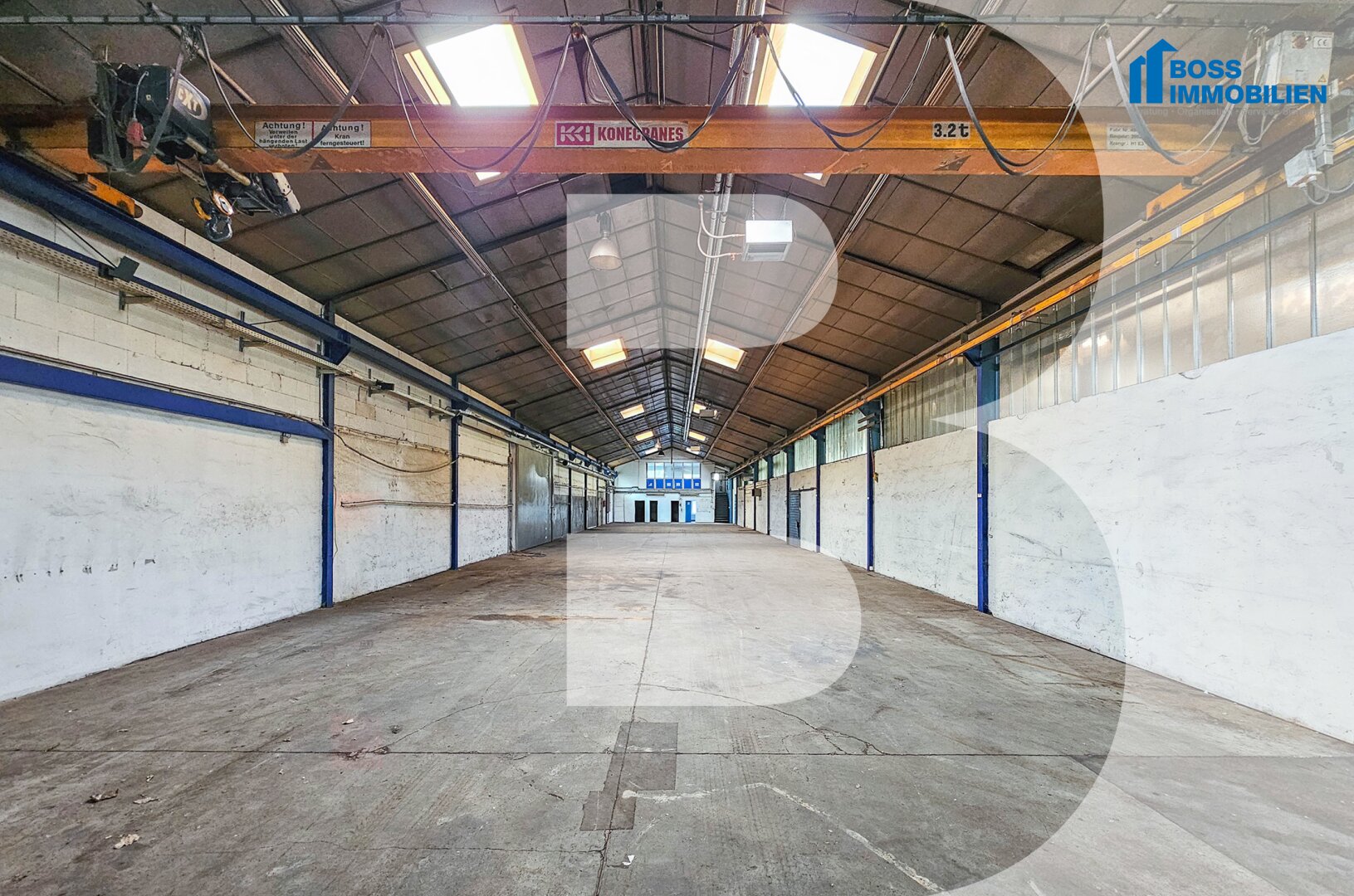 550m² Lagerhalle beheizt inkl. Büro