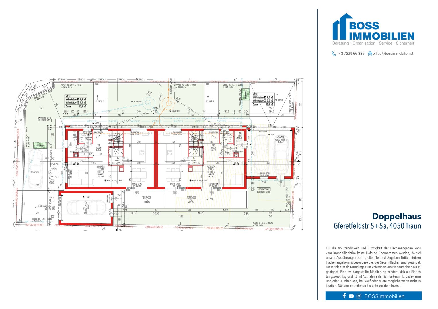 Grundriss Gferetfeldstr 5+ 5a Lage