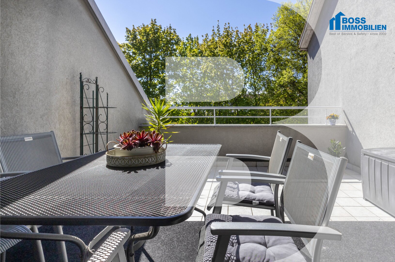 Sonnenquartier | große Terrasse