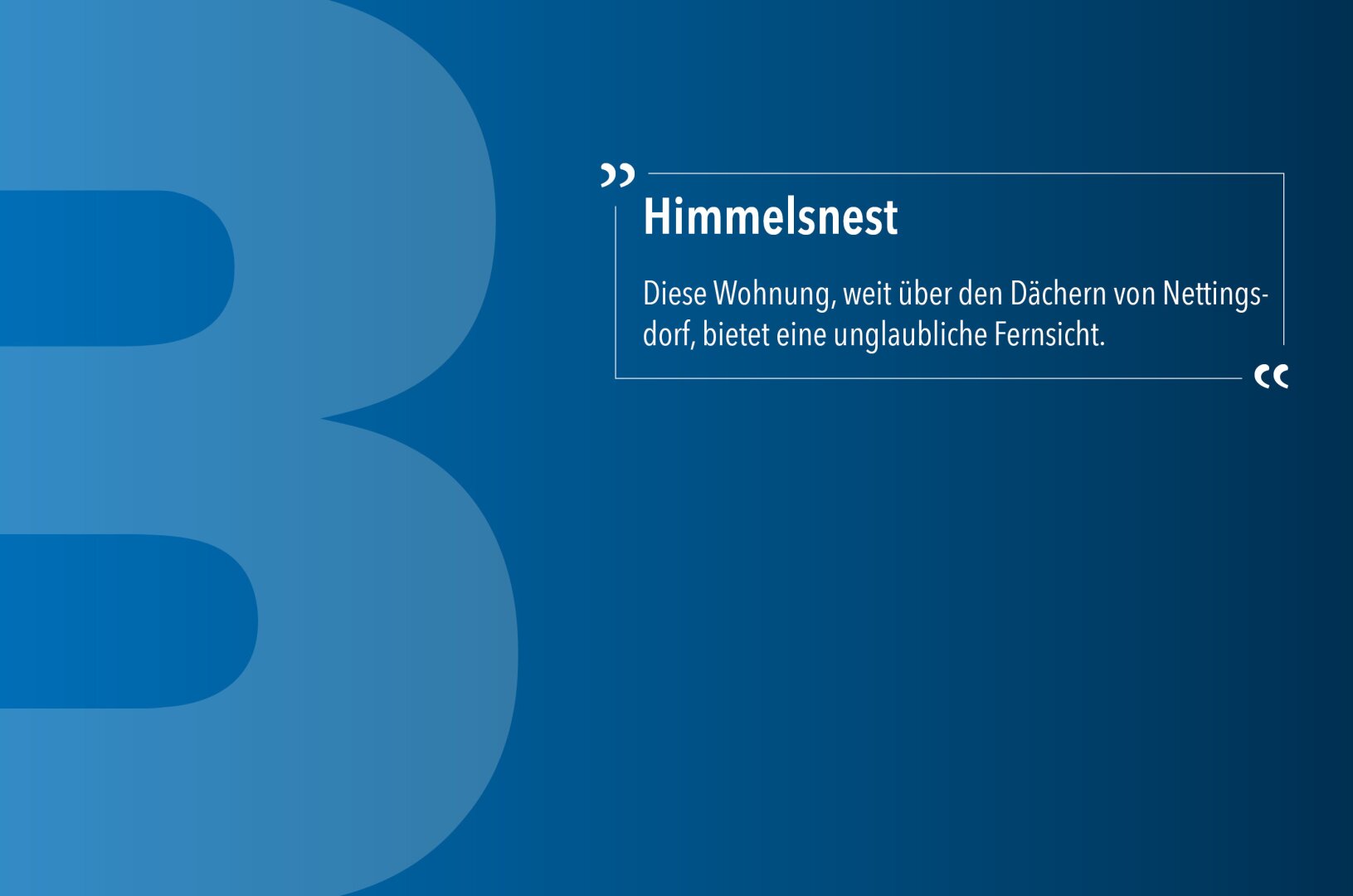 Himmelsnest | inkl. Küche und Schrankraum