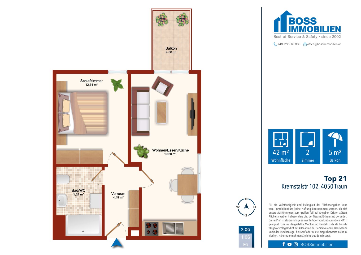 Grundriss Kremstalstr 102_Top 21