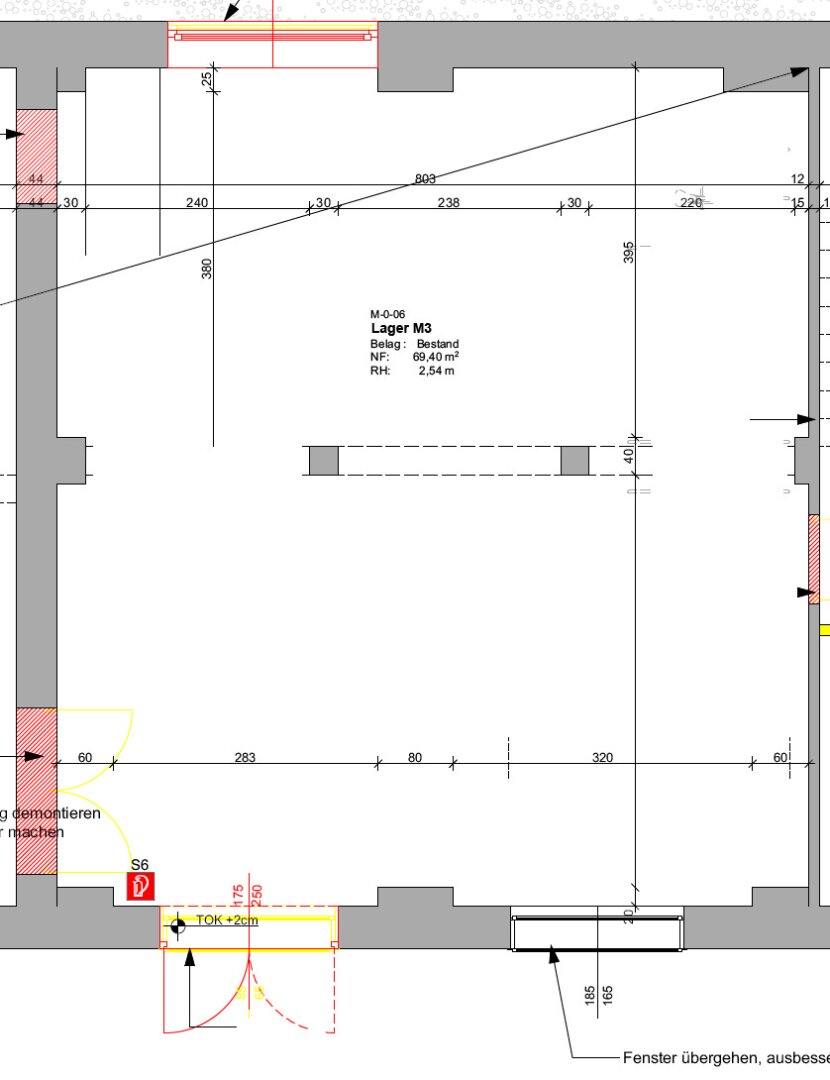 Grundrissplan