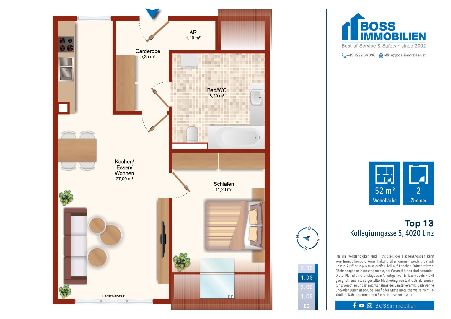 Grundriss Kollegiumgasse 5_Top 13
