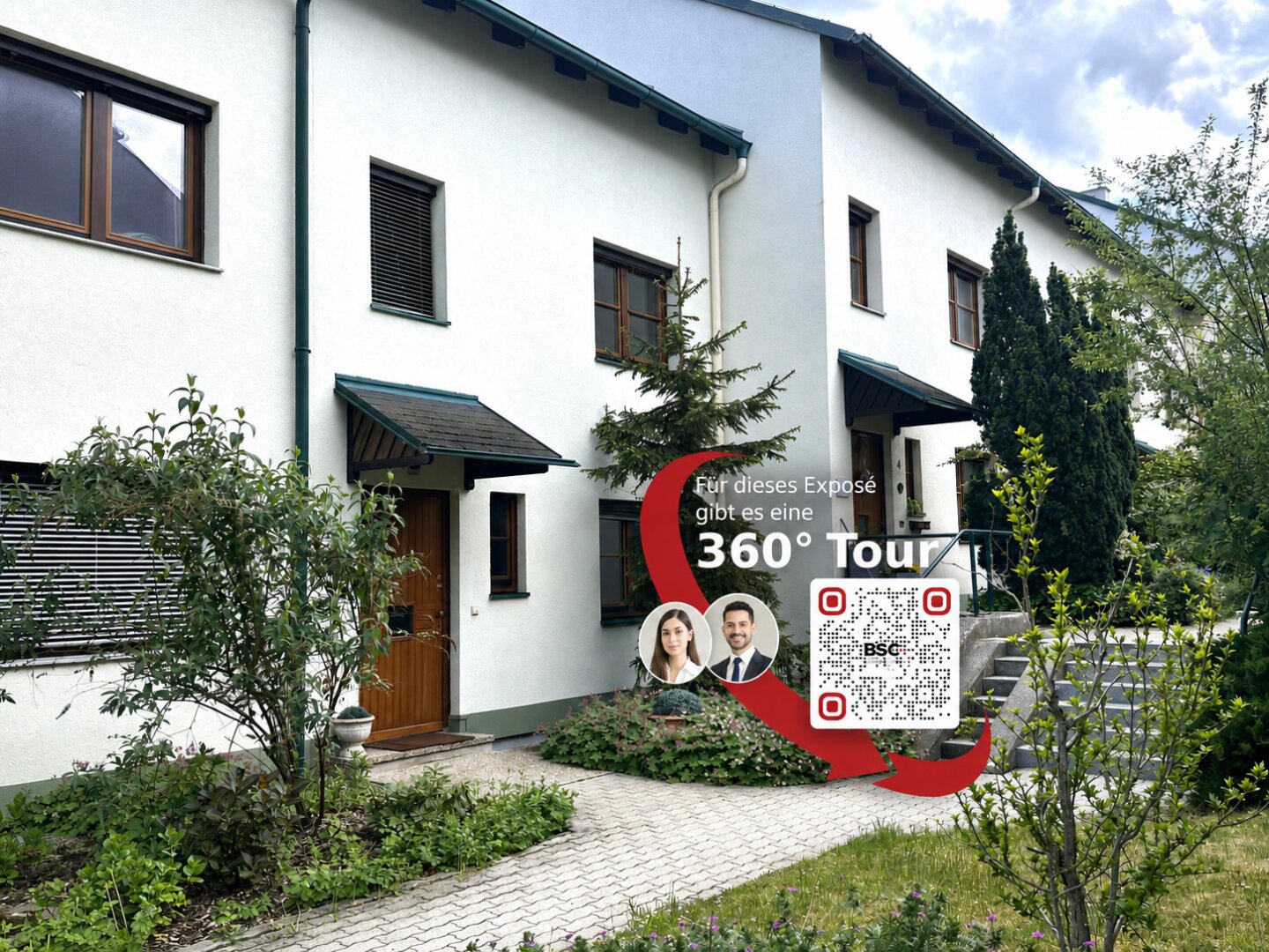 Charmantes Mittel-Reihenhaus mit Dachterrasse & Garten in Top-Lage von Brunn am Gebirge