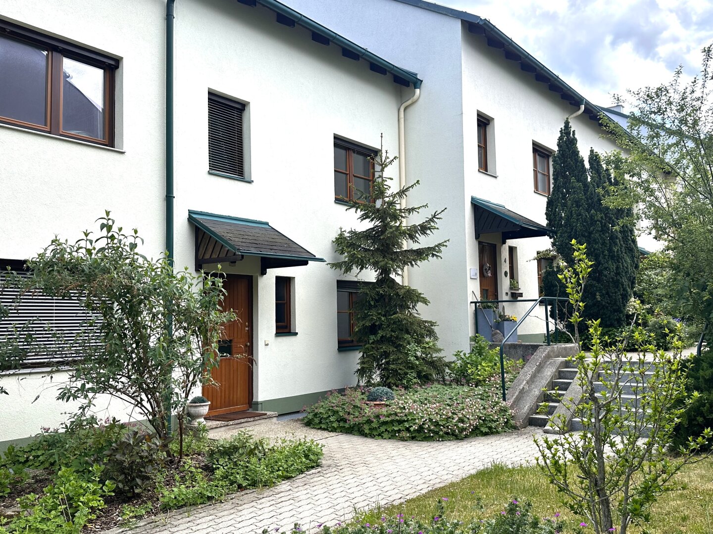 Haus Rückansicht - Eingang
