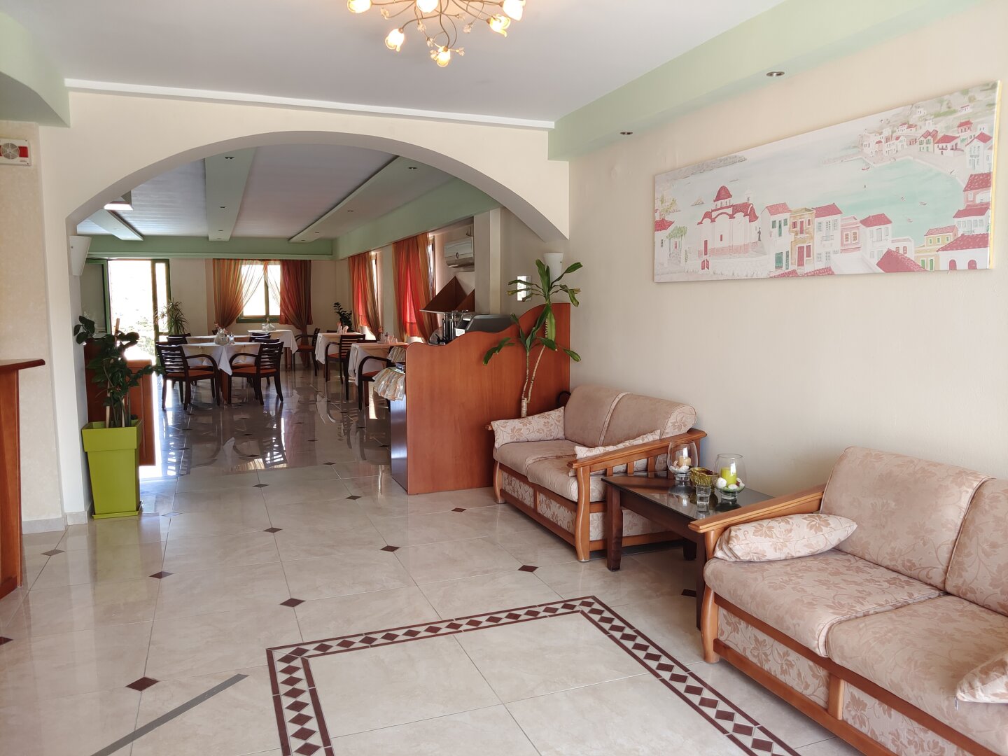 ** NEUER PREIS ** Karpathos - Hotel mit 25 Doppelzimmern in ruhiger Lage mit Meerblick