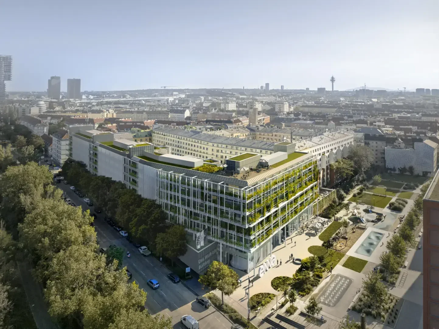 Moderne Bürofläche im enna