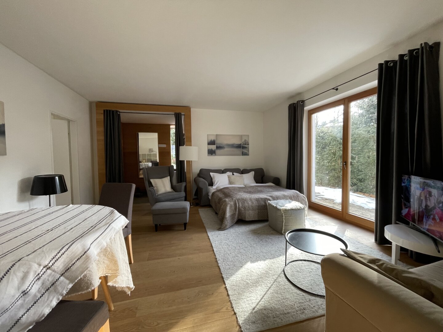 Wohnzimmer Richtung Eingang