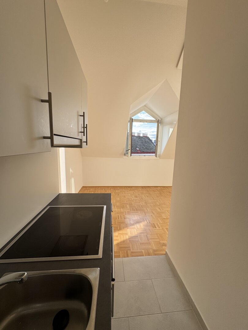 Charmante DG-Wohnung | 46 m² | hell & ruhig | Nähe U4/Naschmarkt | € 1.090