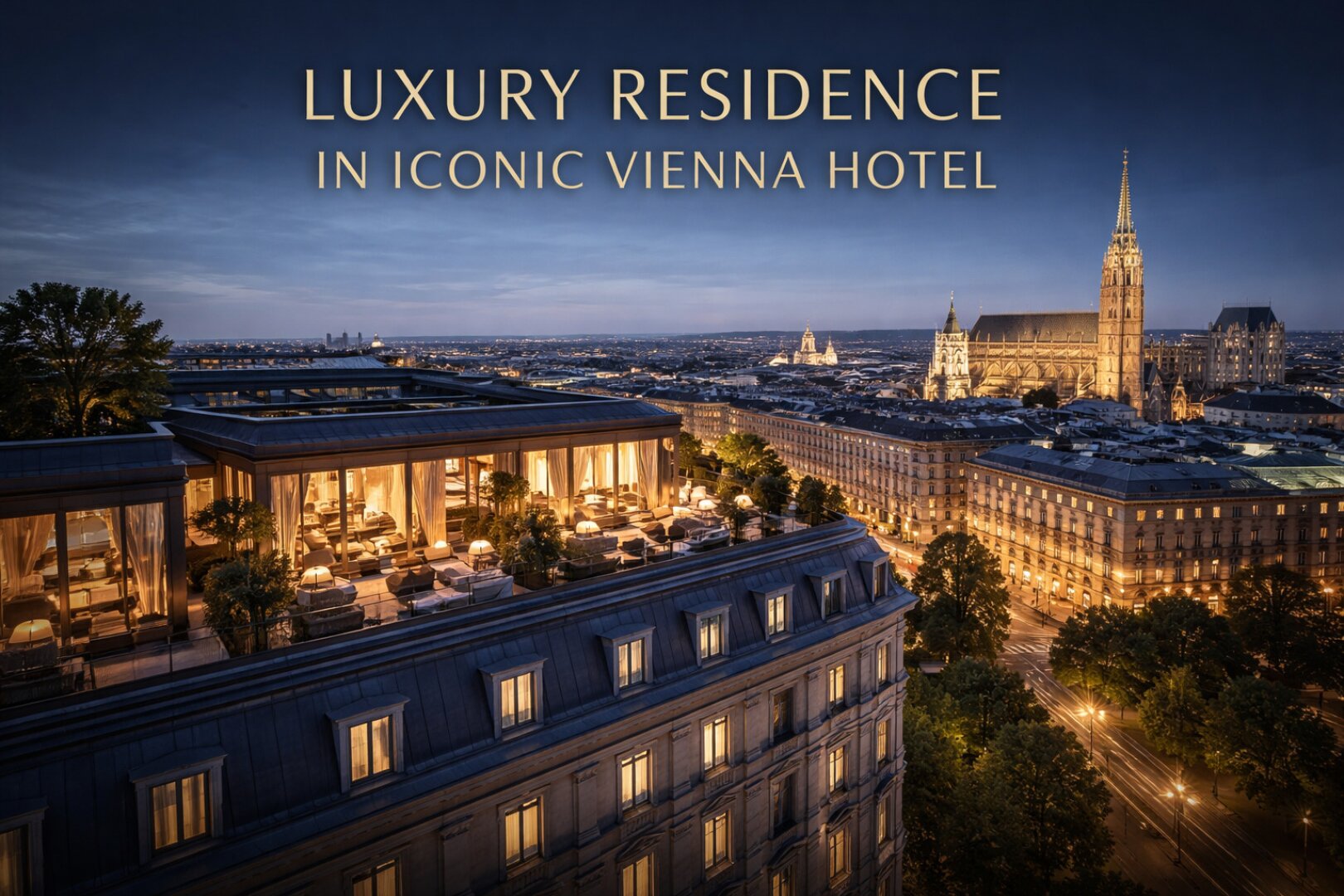 LUXURY RESIDENCE IN ICONIC VIENNA HOTEL