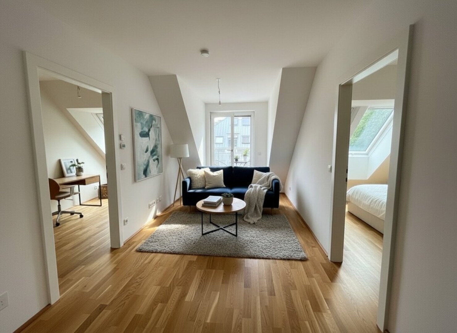 MODERNE 3-ZIMMER-WOHNUNG MIT BALKON & TIEFGARAGE NAHE U6