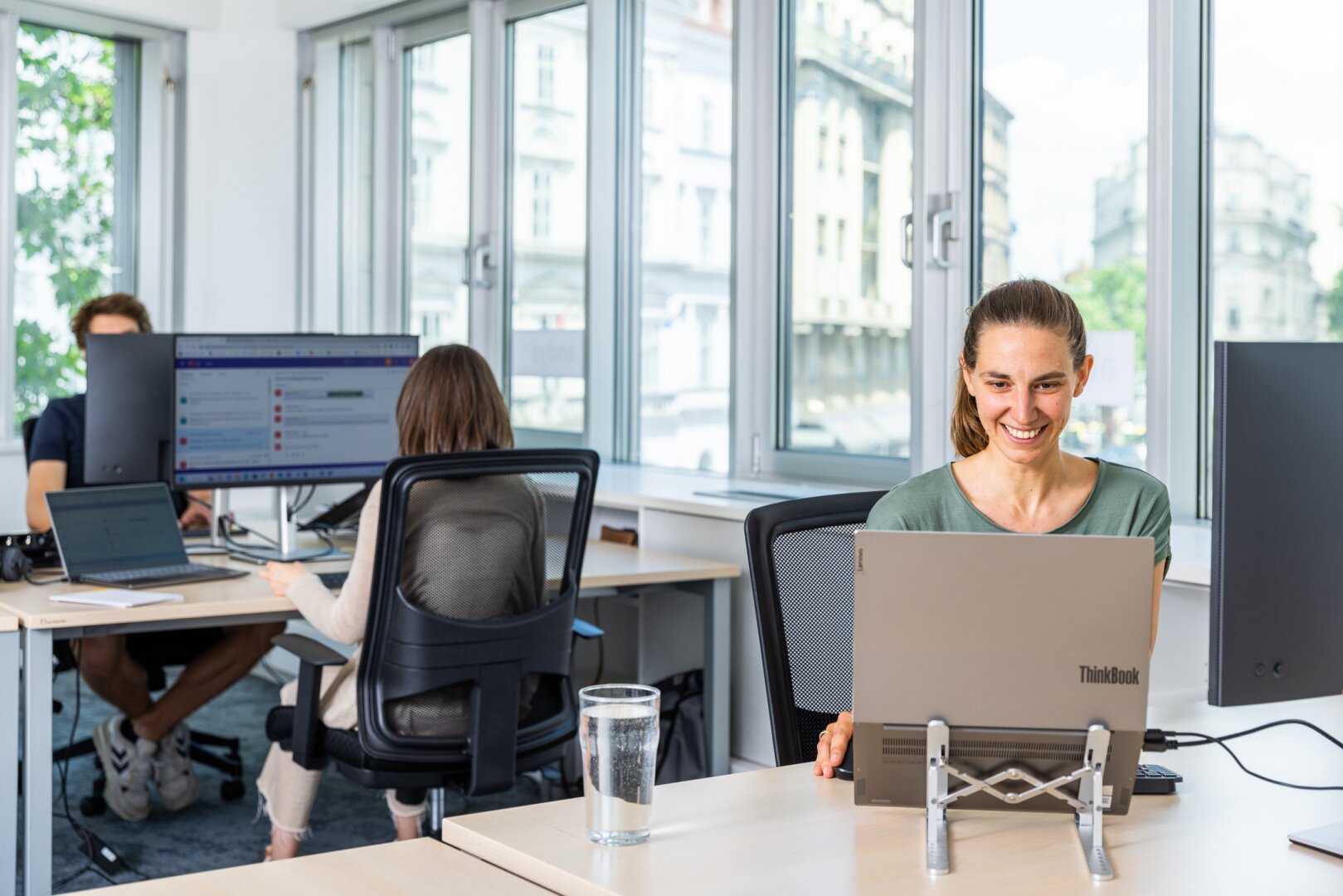| Büroflächen und Co-working in Business-Center | DONAUKANAL