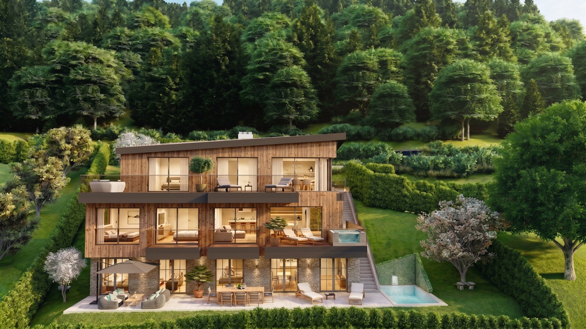 PENTHOUSE MIT TRAUMHAFTEM TRAUNSEEPANORAMA AM SONNENHANG
