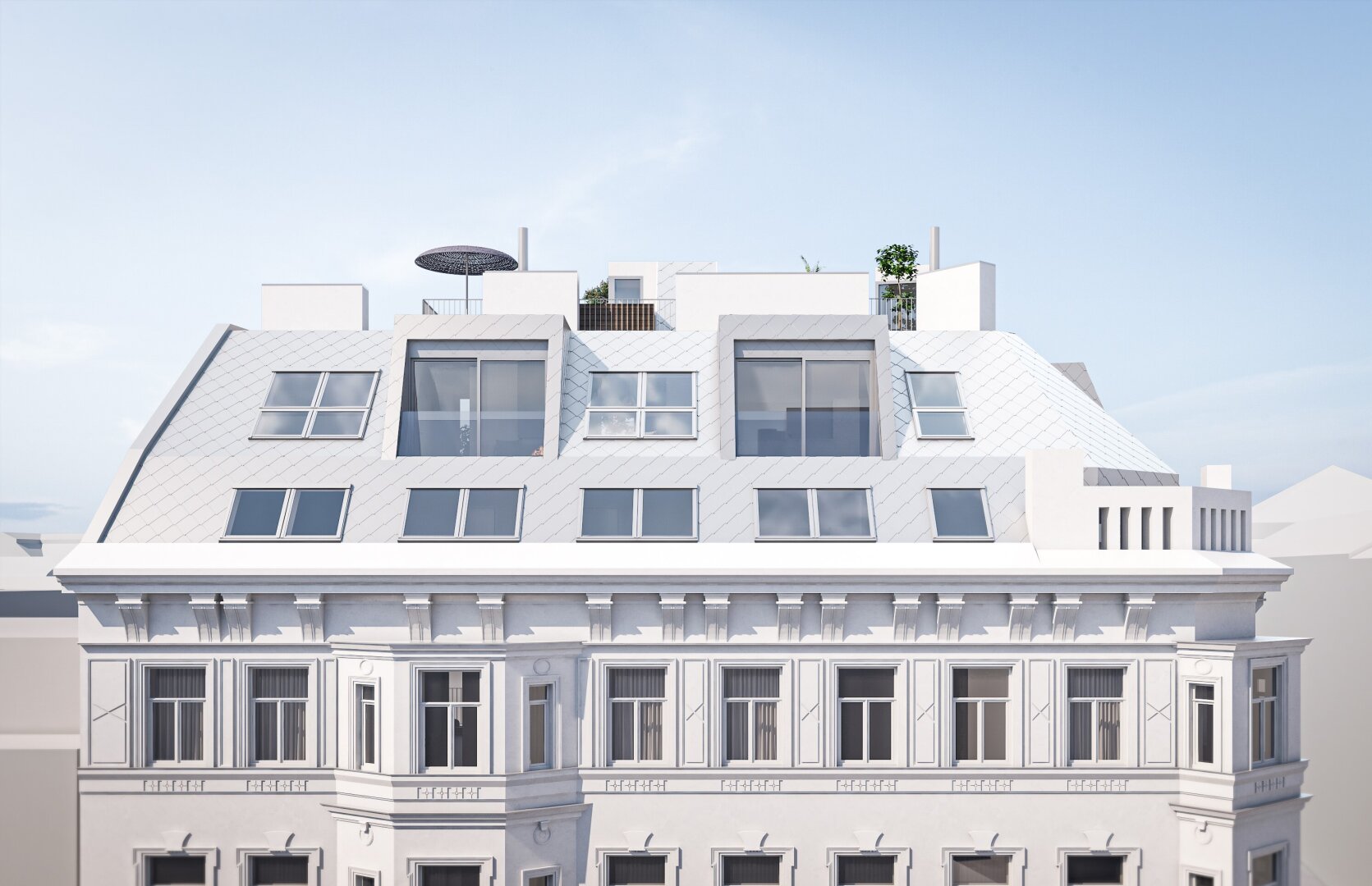 BAUBEWILLIGTER ROHDACHBODEN mit GARAGENOPTION