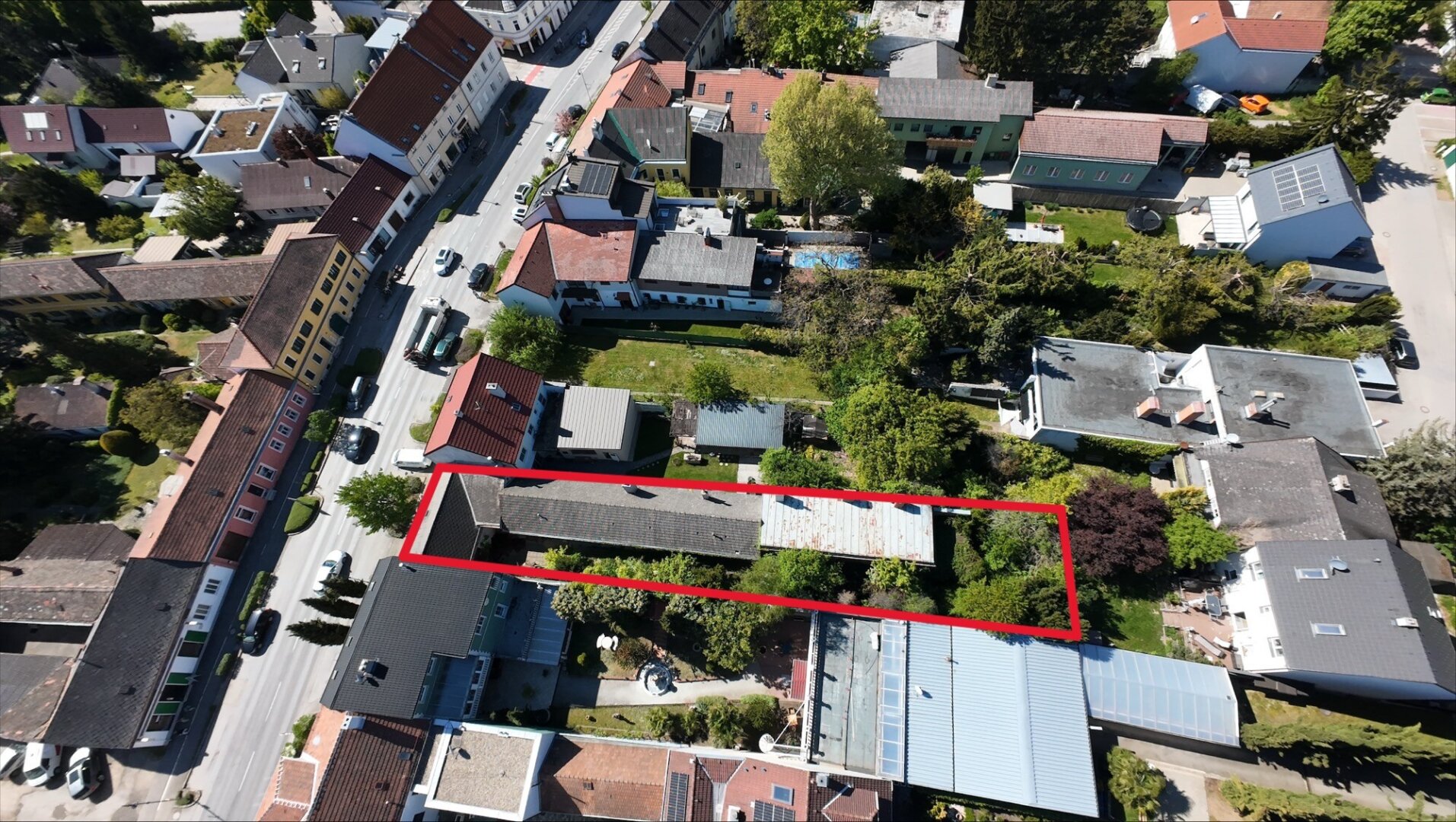 Grundstück mit Potenzial im Stadtkern Langenzersdorf