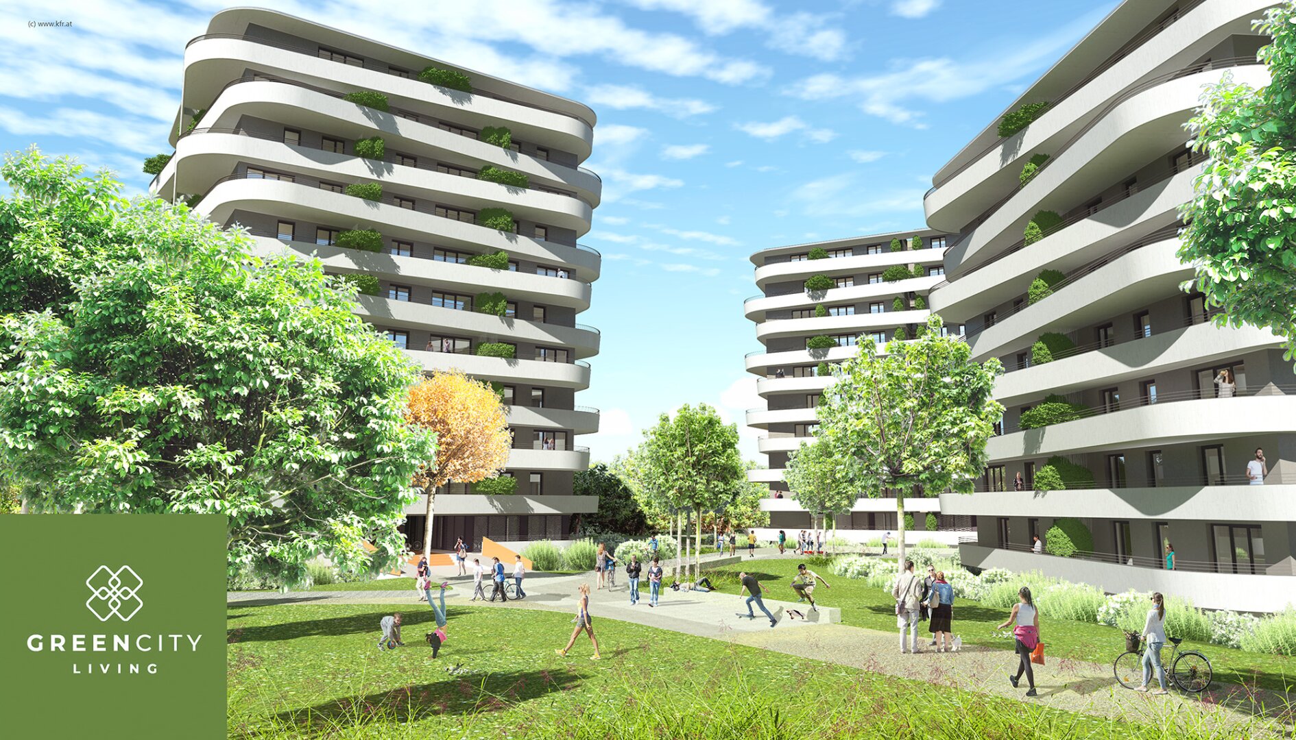 | GREENCITY GRAZ | URBANES WOHNEN IM GRÜNEN | SCHÖNE AUSSICHT