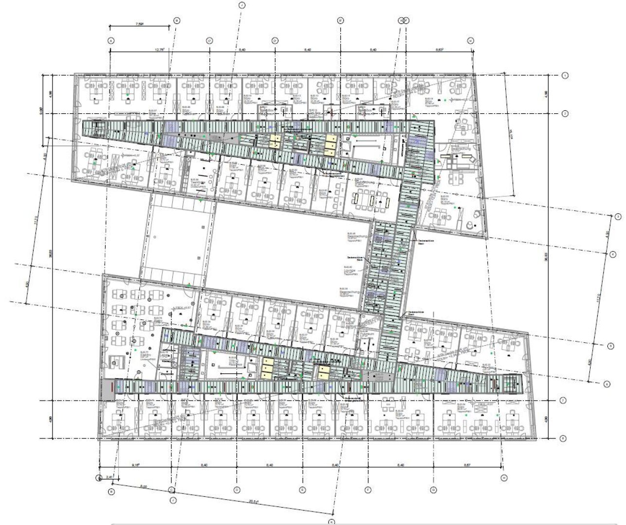 Büroflächen im 2. OG