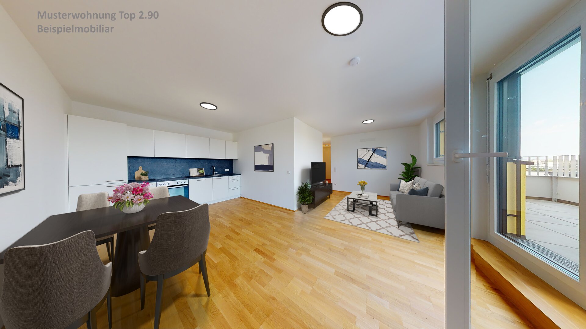 AB JULI | ZWEI ZIMMER | MIT FREIFLÄCHE | 2. STOCK | NAHE THERESA-TAUSCHER-PARK | RICHTUNG NORD-WESTEN|