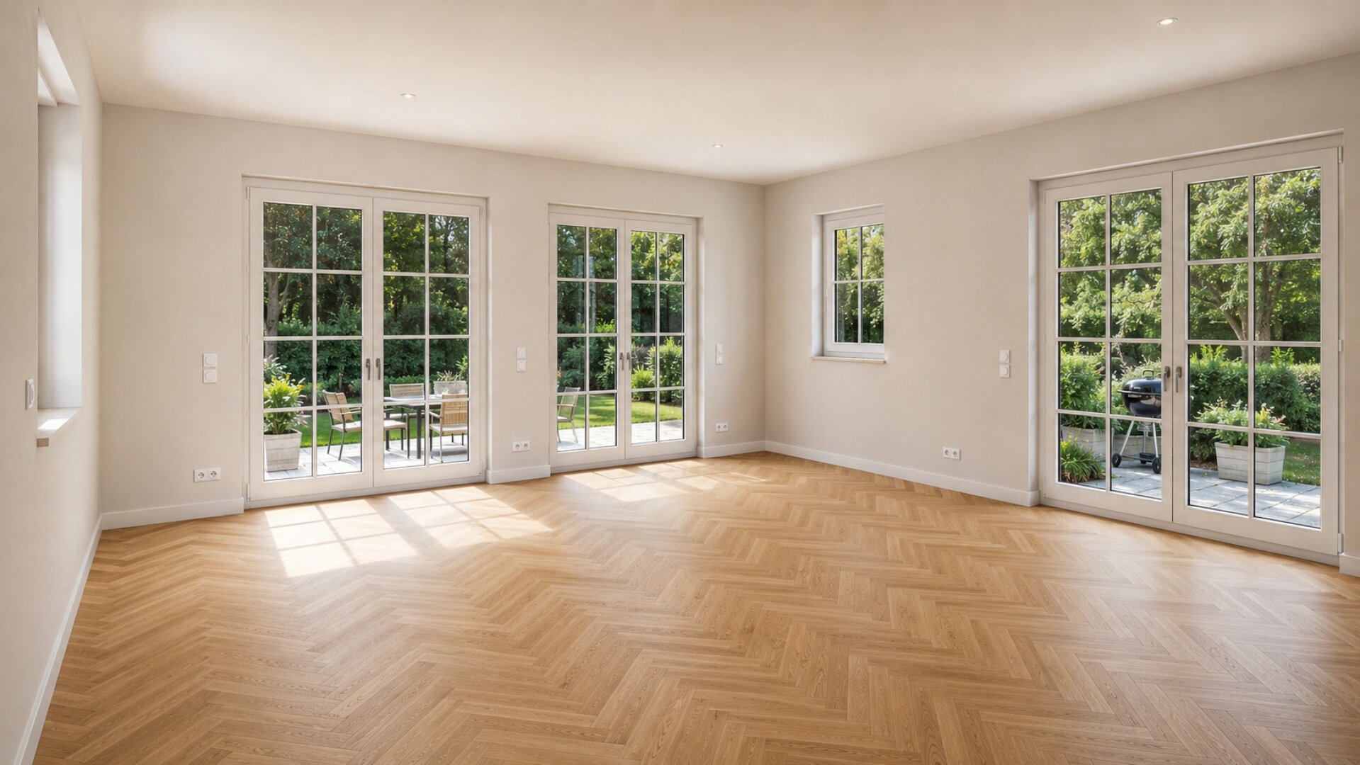 | FERTIGSTELLUNG SEPTEMBER | ERSTBEZUG | VILLENVIERTEL | DECKENKÜHLUNG | WÄRMEPUMPE