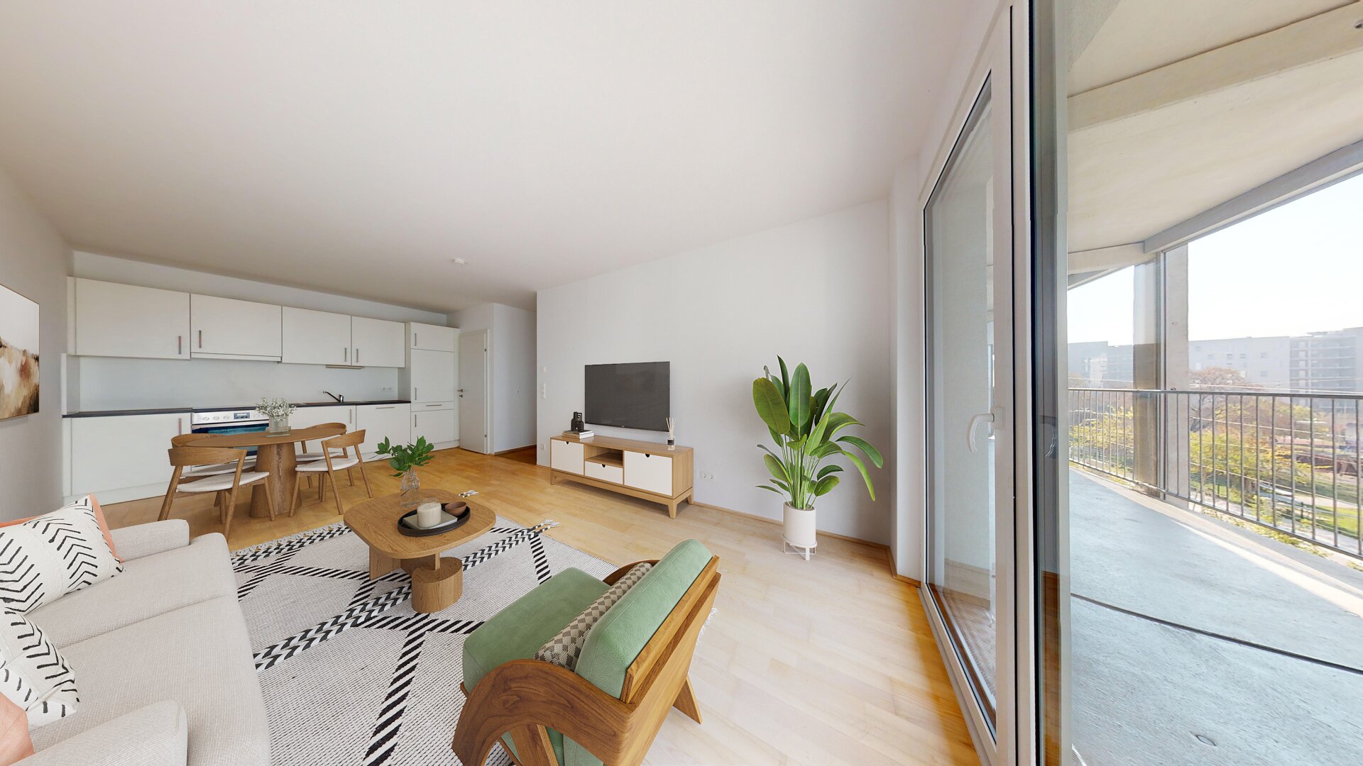 | 1. MONAT MIETFREI | SMART CITY GRAZ | TOLLE 3-ZIMMER-WOHNUNG | TOP ANBINDUNG | FREIFLAECHE