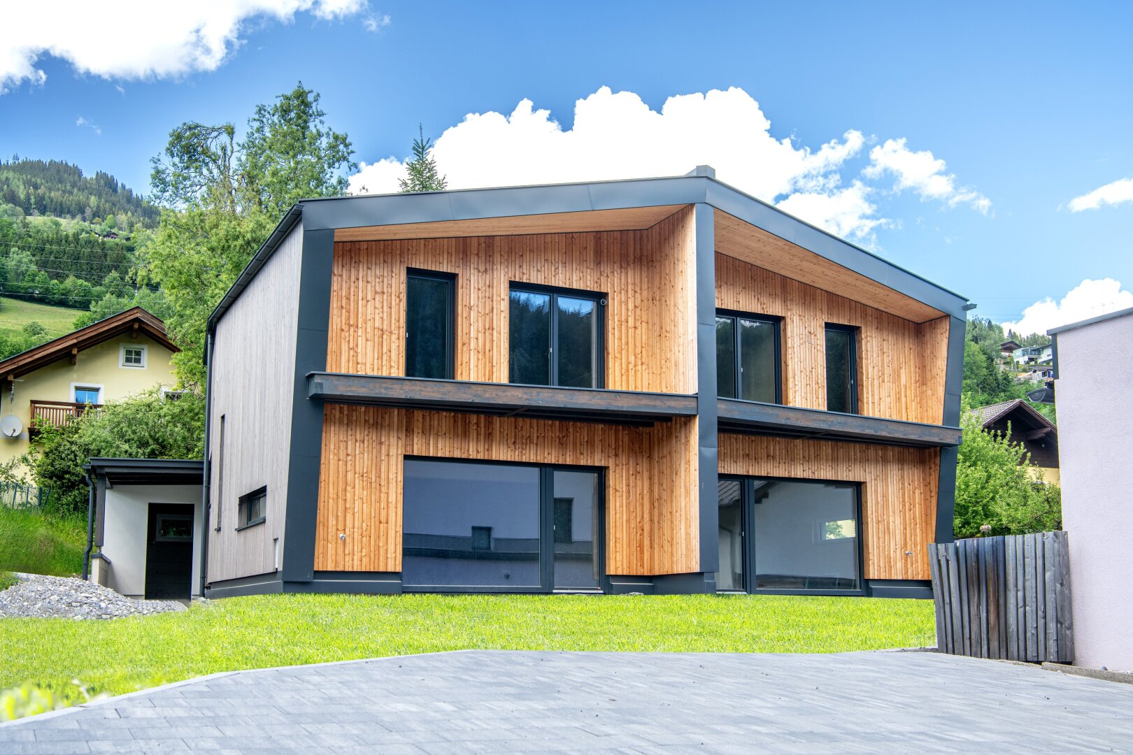 5700 Zell am See / Högmoos-Taxenbach: ab 499.000 €  belagsfertig !! Doppelhaushälfte 104m² mit Keller 50 m², 4 Zimmer, Wärmepumpe, Photovoltaik, 2 Parkplätze