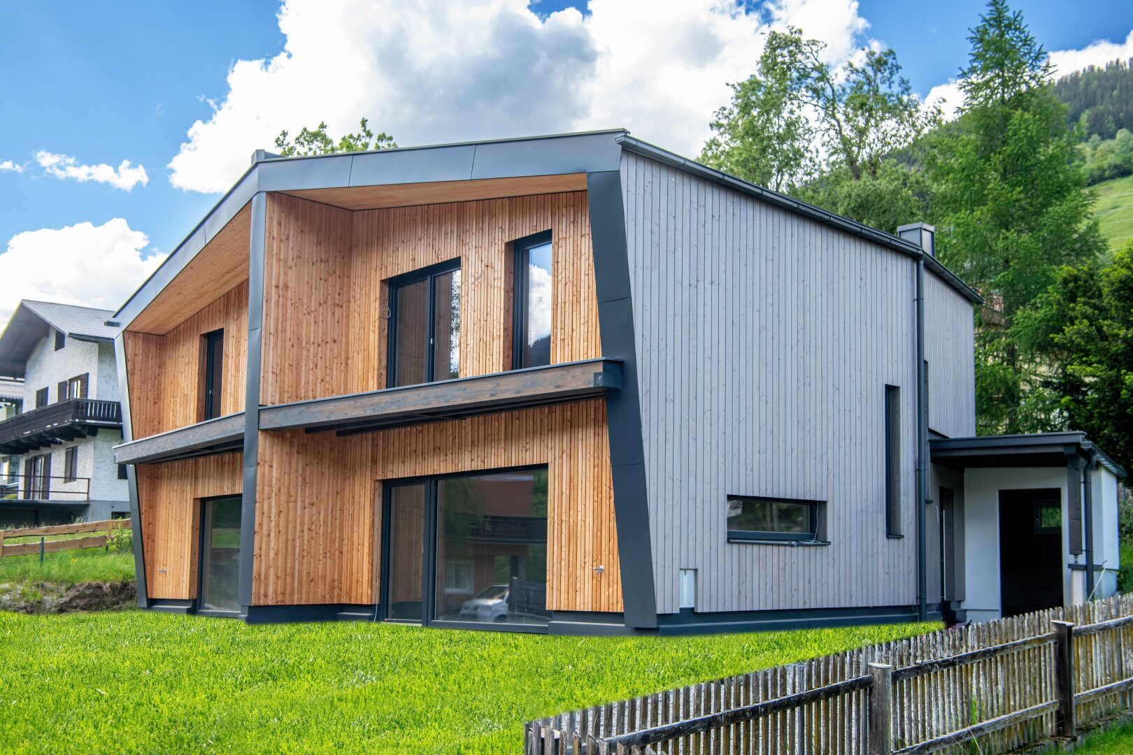 5700 Zell am See / Högmoos-Taxenbach: ab 499.000 €  belagsfertig !! Doppelhaushälfte 104m² mit Keller 50 m², 4 Zimmer, Wärmepumpe, Photovoltaik, 2 Parkplätze