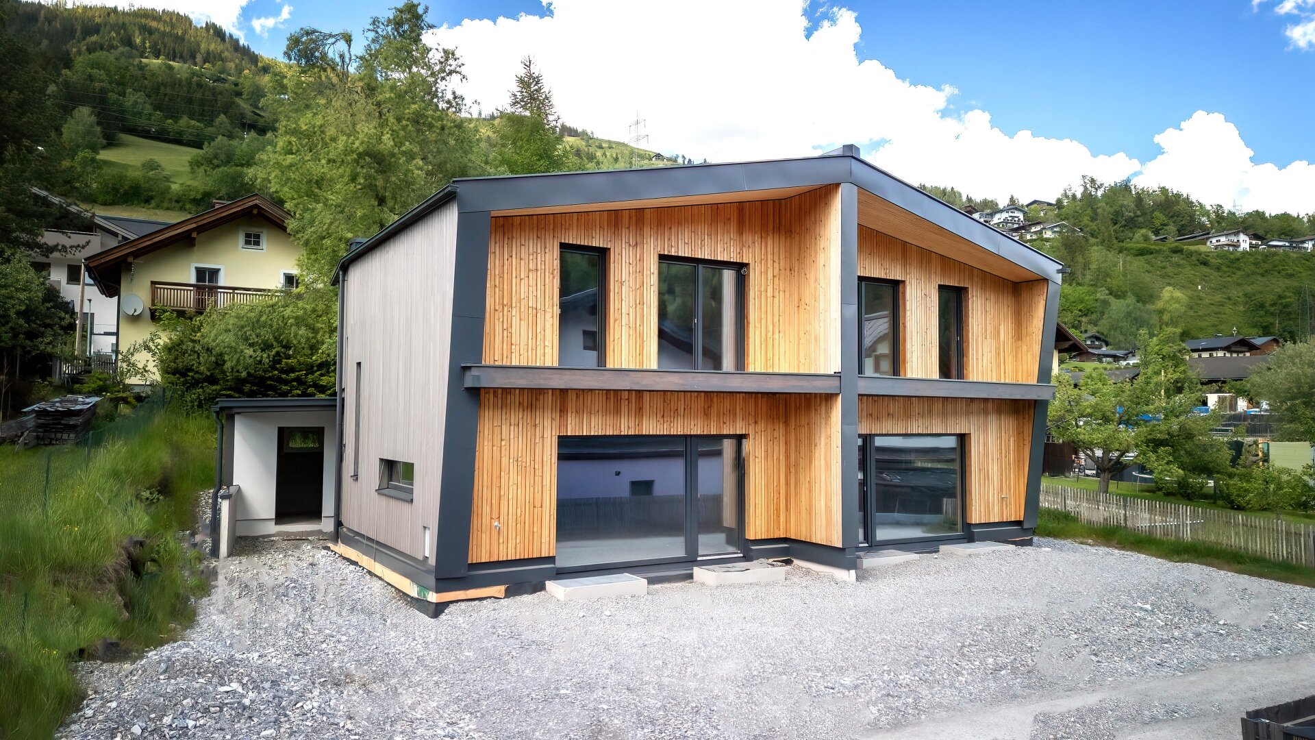 5700 Zell am See / Högmoos-Taxenbach: ab 499.000 €  belagsfertig !! Doppelhaushälfte 104m² mit Keller 50 m², 4 Zimmer, Wärmepumpe, Photovoltaik, 2 Parkplätze