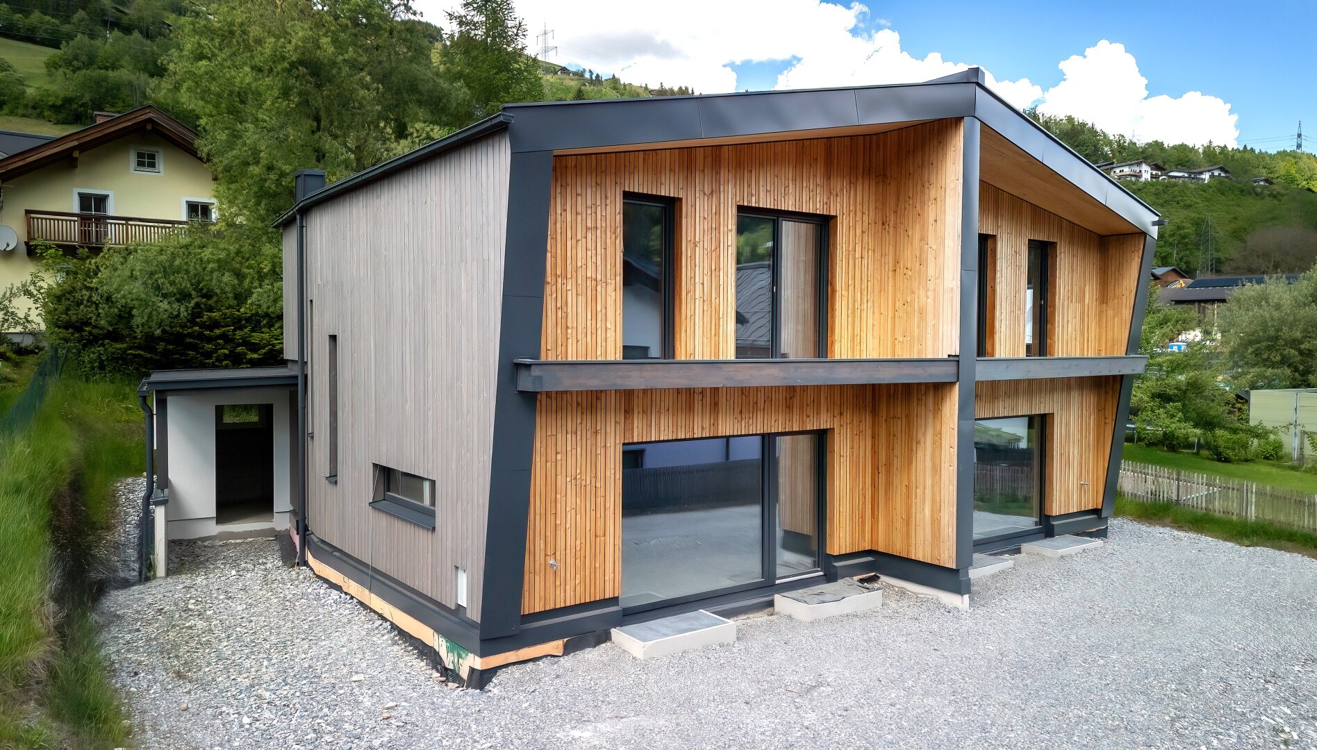 5700 Zell am See / Högmoos-Taxenbach: ab 499.000 €  belagsfertig !! Doppelhaushälfte 104m² mit Keller 50 m², 4 Zimmer, Wärmepumpe, Photovoltaik, 2 Parkplätze