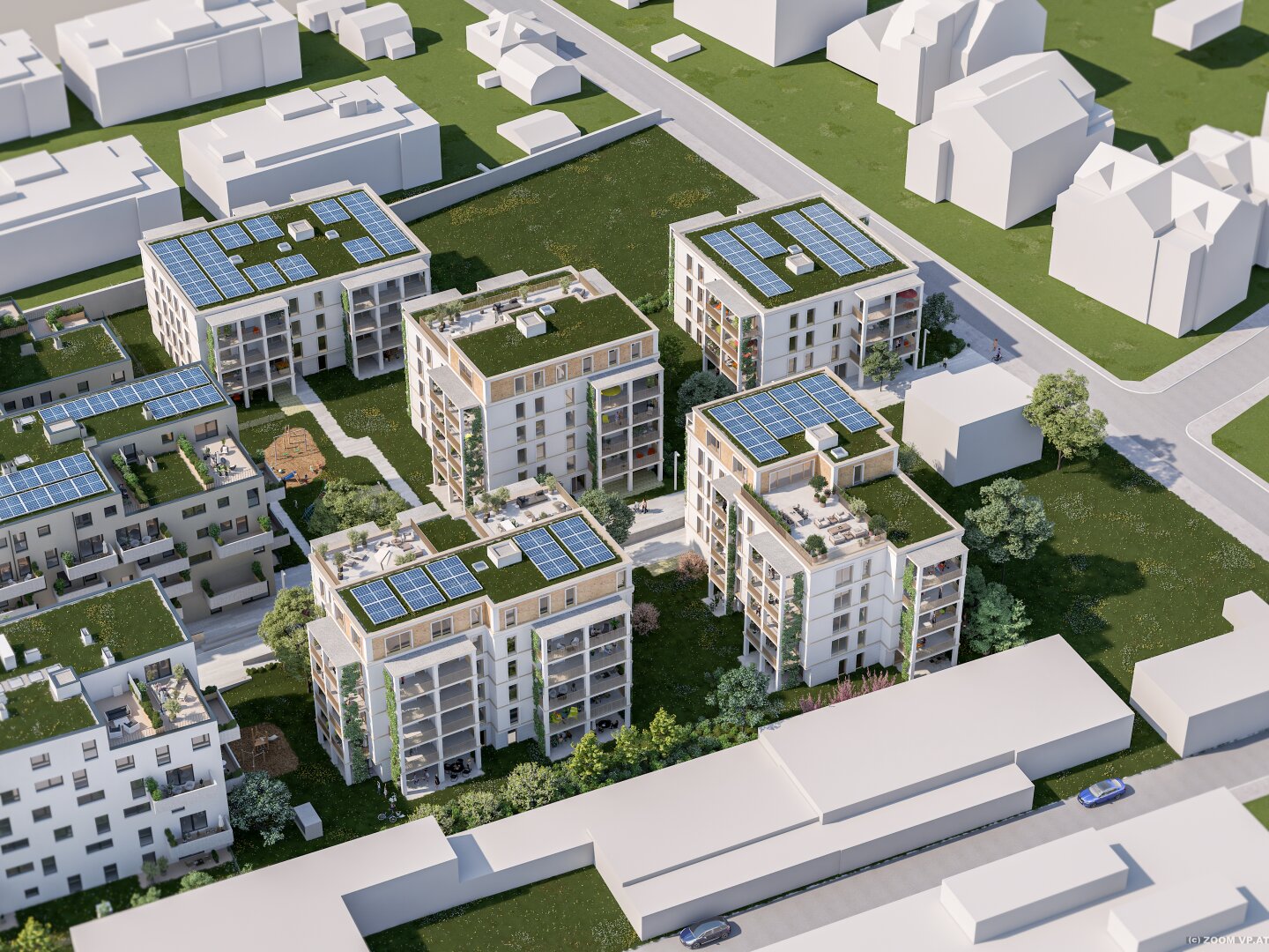 Privatresidenzen in Parkvillen