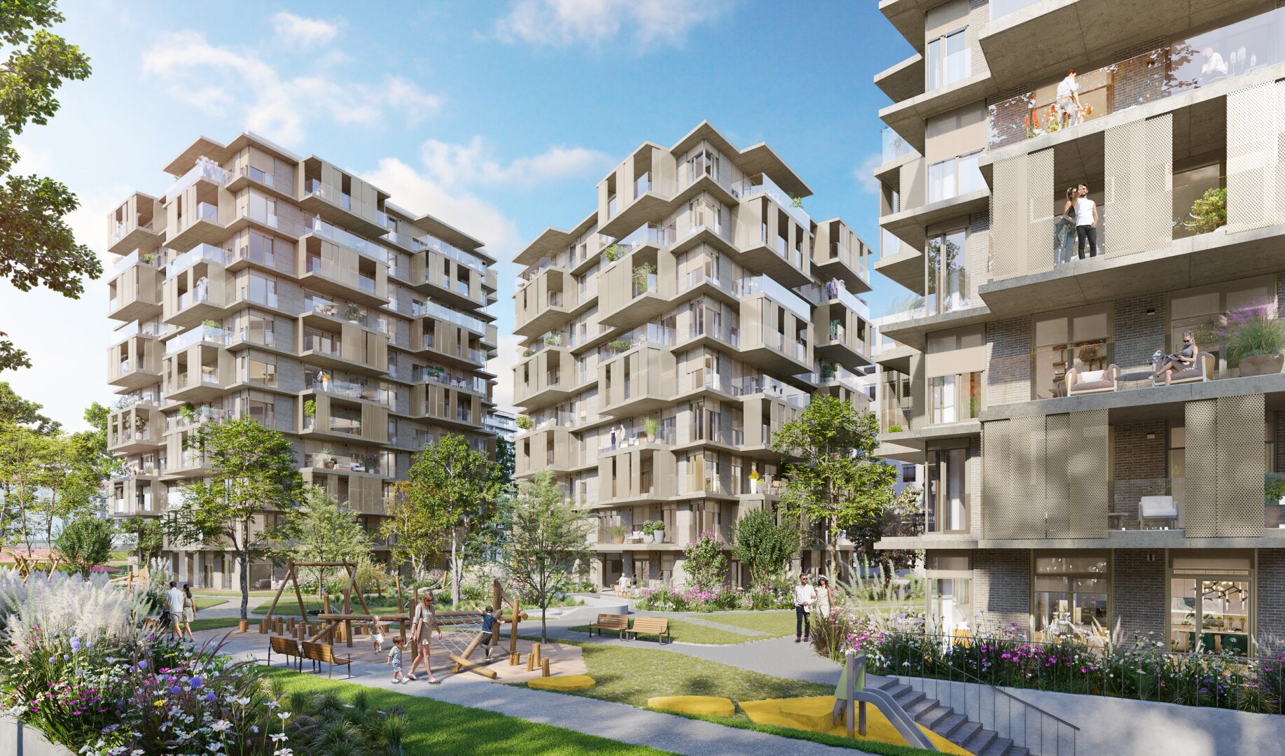 Zum Anlegerpreis: URBAN DAHEIM - VILLAGE IM DRITTEN