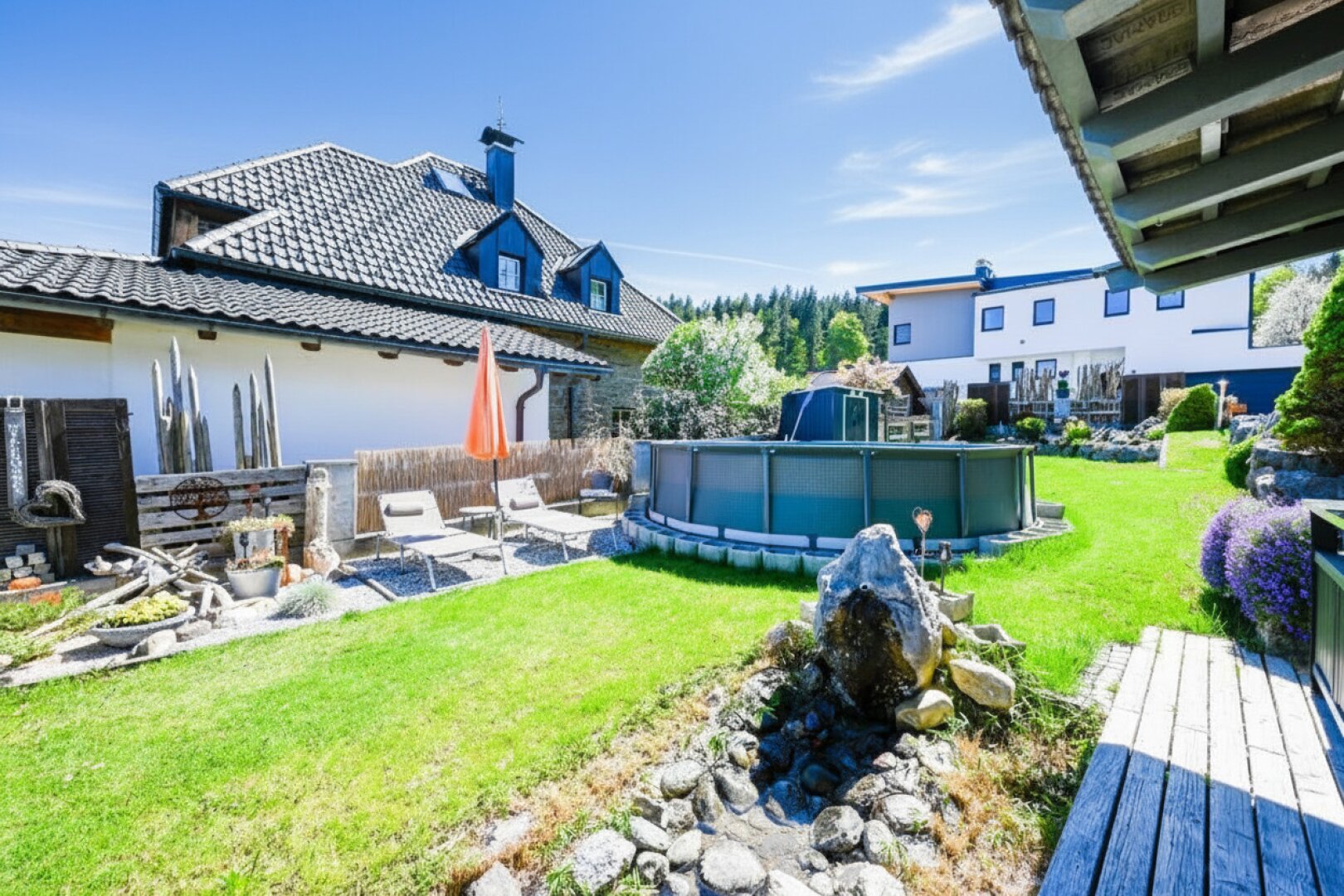 Ihr Logenplatz in Angath: 170 m² Wohntraum mit Salzwasserpool und Bergpanorama