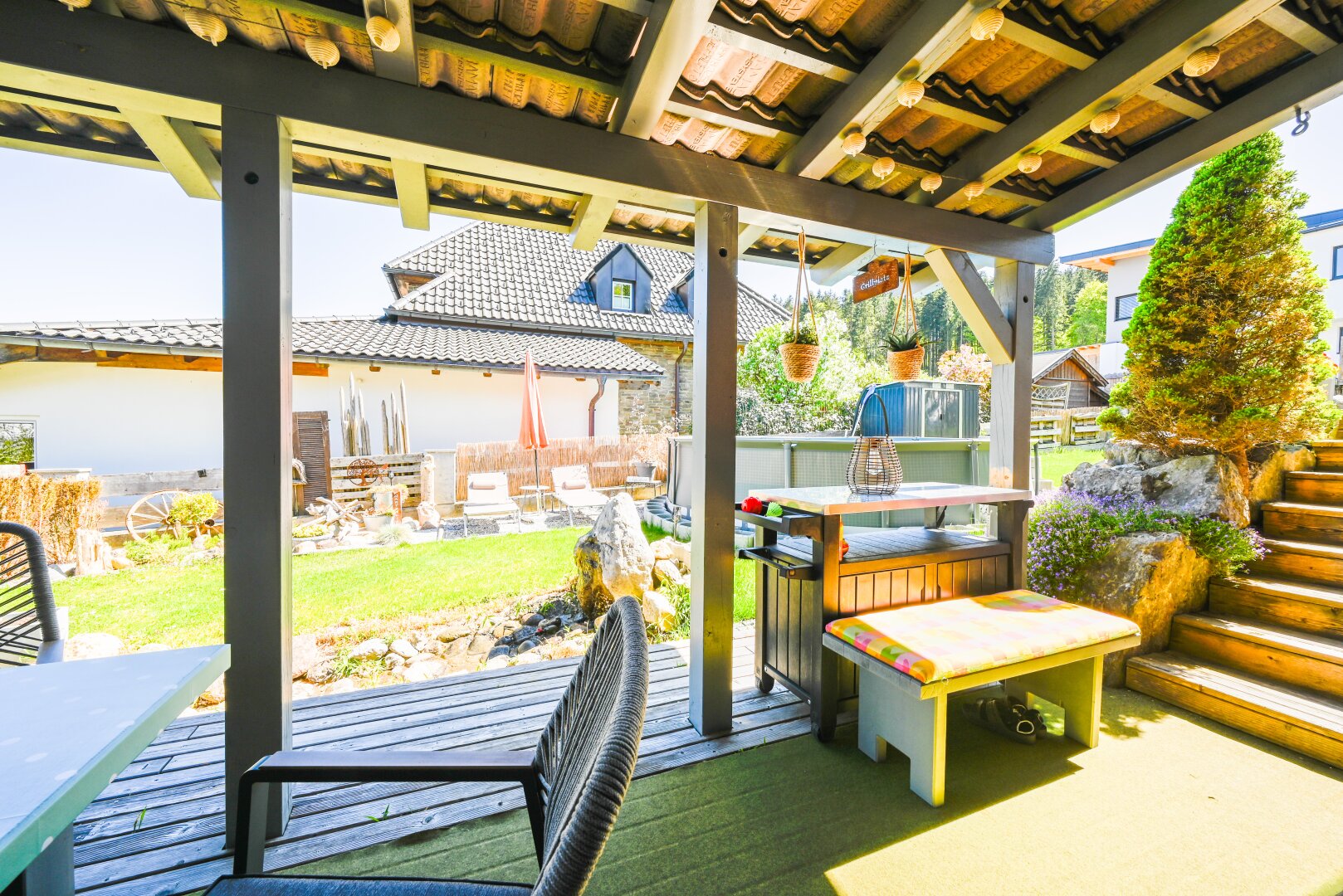 Ihr Logenplatz in Angath: 170 m² Wohntraum mit Salzwasserpool und Bergpanorama