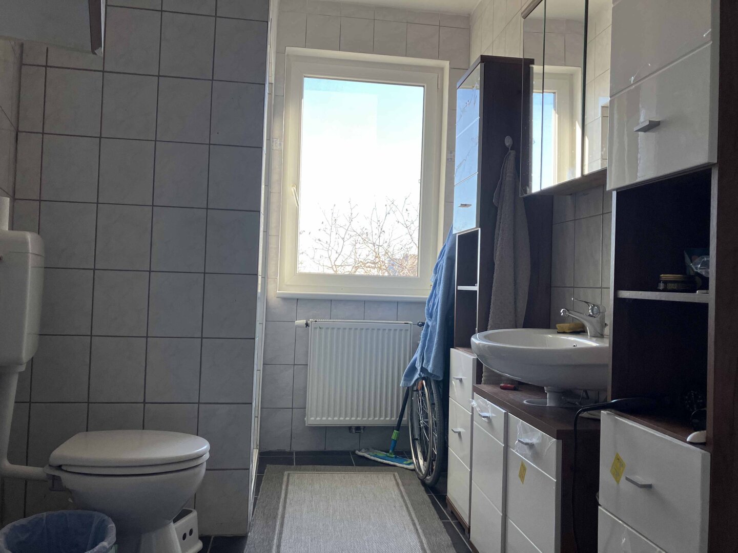 Badezimmer einer Wohnung