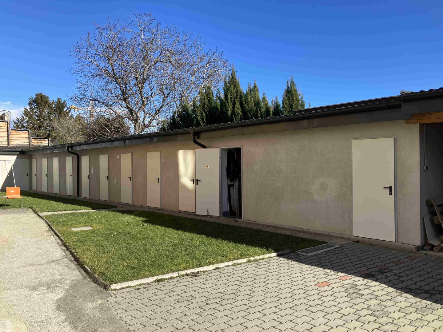 Abstellflächen für die Mieter