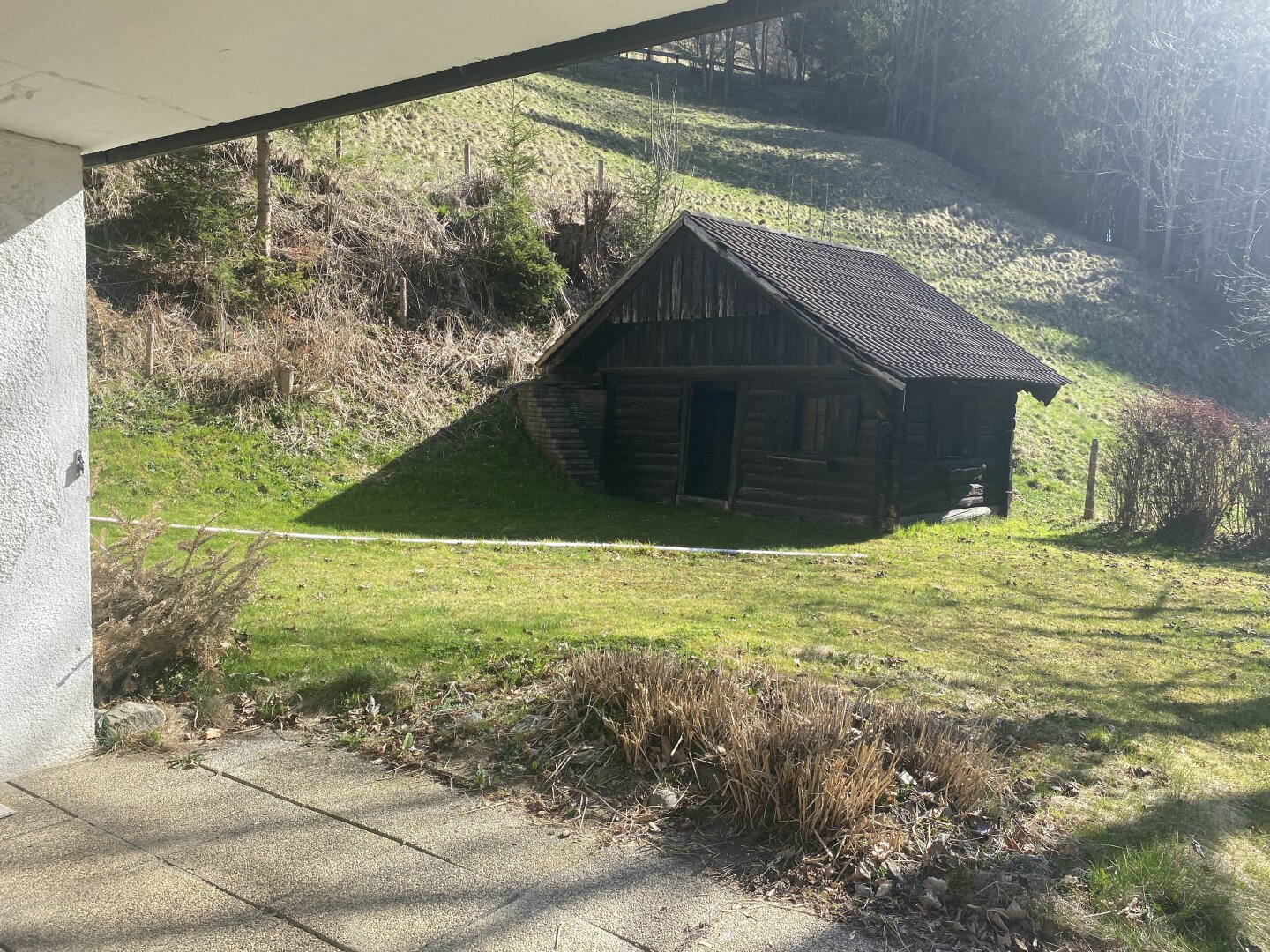 Blick von der Terasse