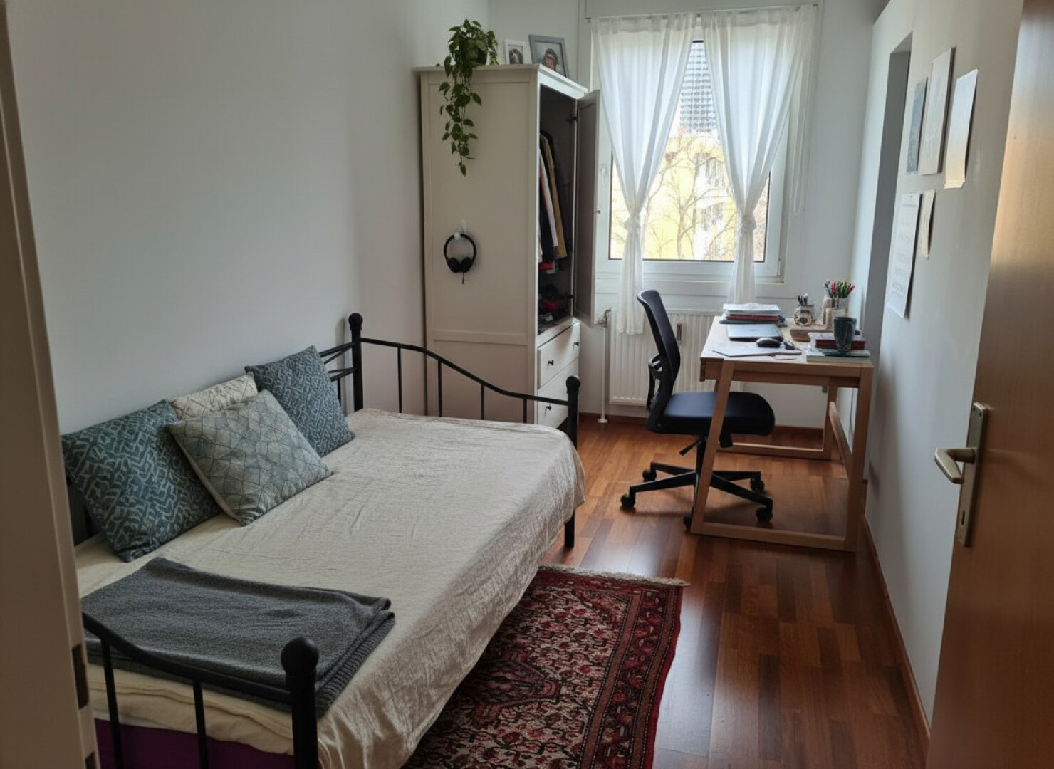 Perfekte 3-Zimmer Designwohnung für 2 Personen mit Tiefgarage und allgemeiner Terrasse Nähe U3