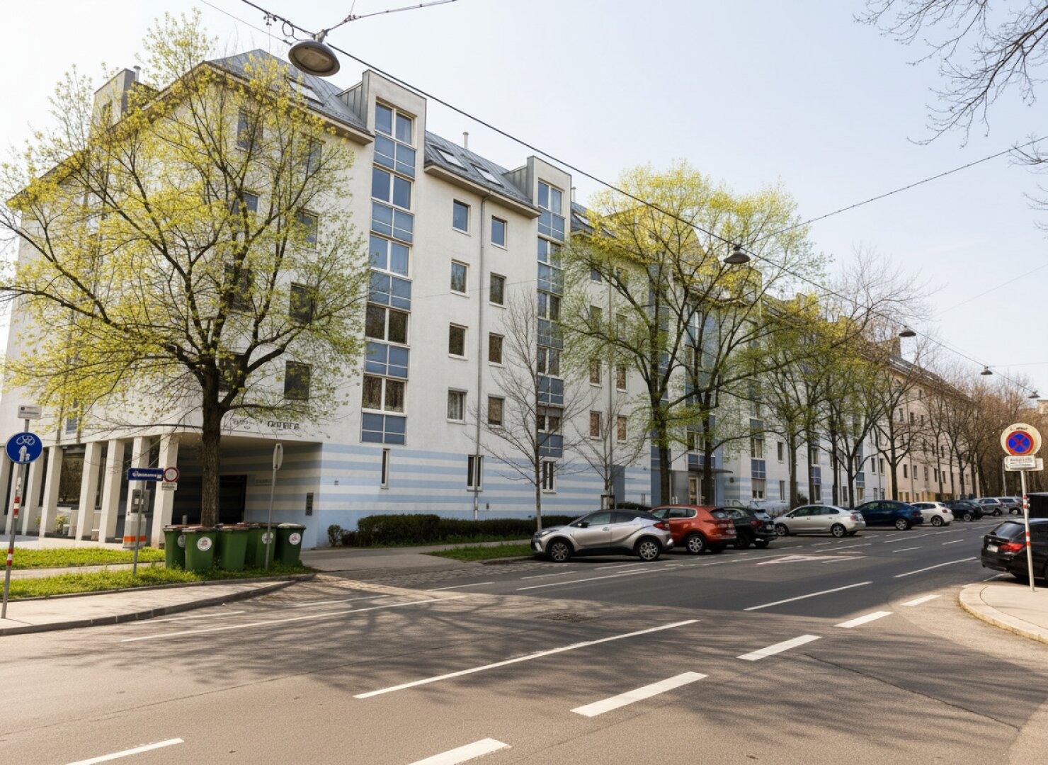 Perfekte 3-Zimmer Designwohnung für 2 Personen mit Tiefgarage und allgemeiner Terrasse Nähe U3