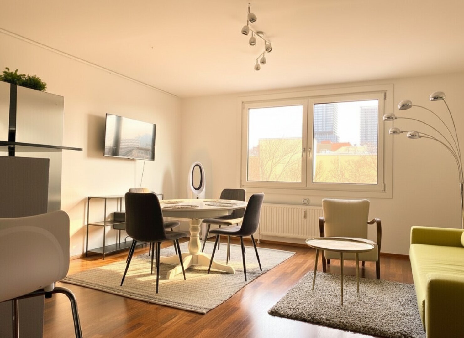 Perfekte 3-Zimmer Designwohnung für 2 Personen mit Tiefgarage und allgemeiner Terrasse Nähe U3
