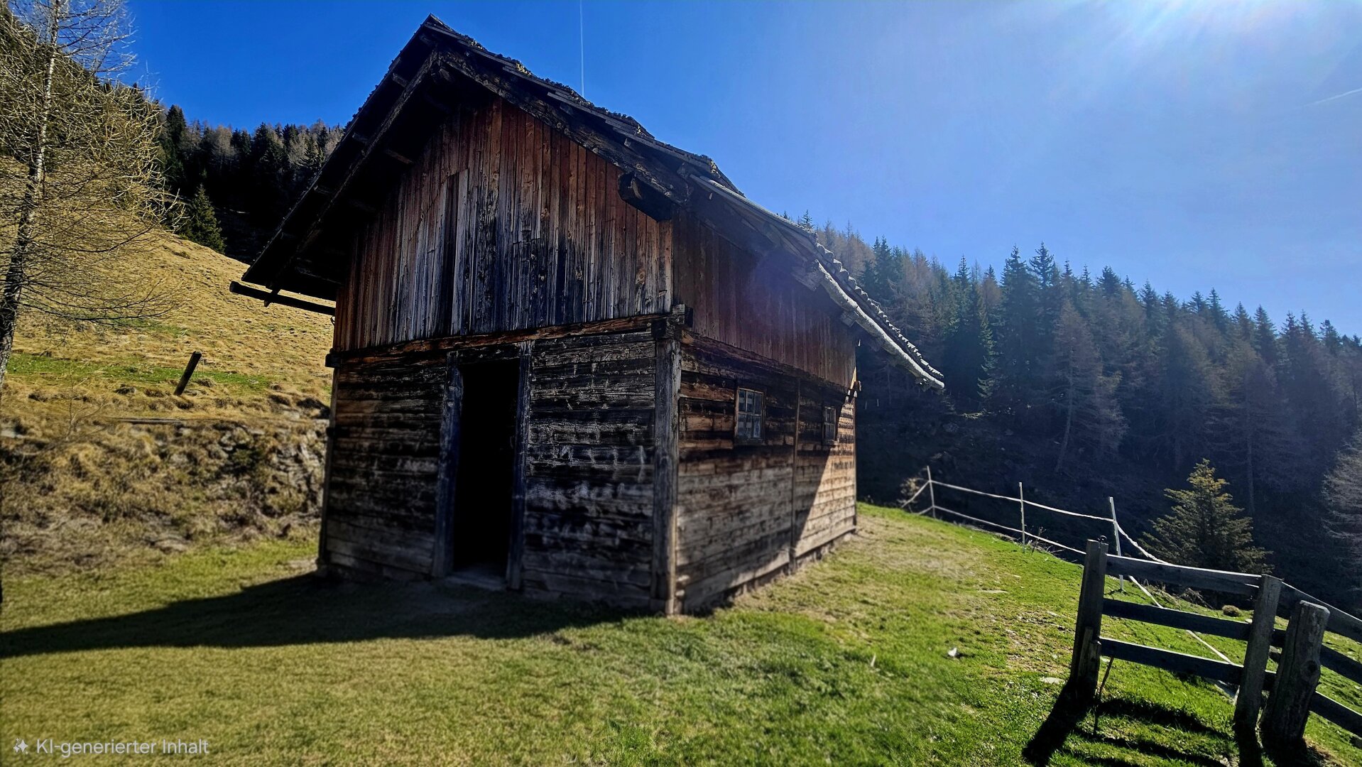 "Back to the Roots"  Almhütte für absolute Naturliebhaber