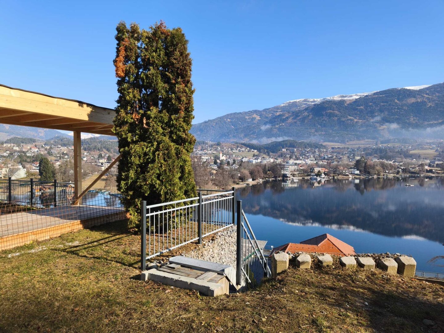 Seeboden am Millstätter See – Ferienhaus in Traumlage mit Seeblick Flexible Kaufoptionen: Ferienhaus, Baugrundstück oder Gesamterwerb