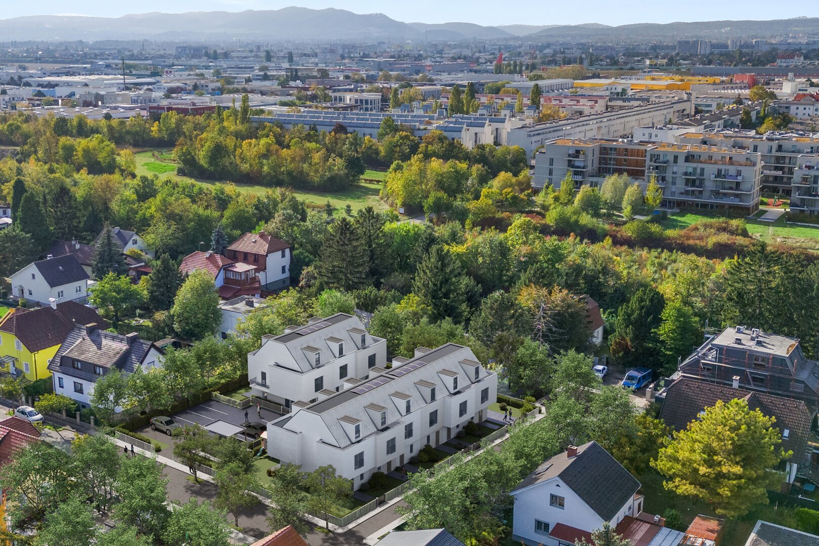 Premium Eckreihenhaus mit großzügigem Garten – Ihr exklusives Zuhause in traumhafter Wohngegend in Inzersdorf